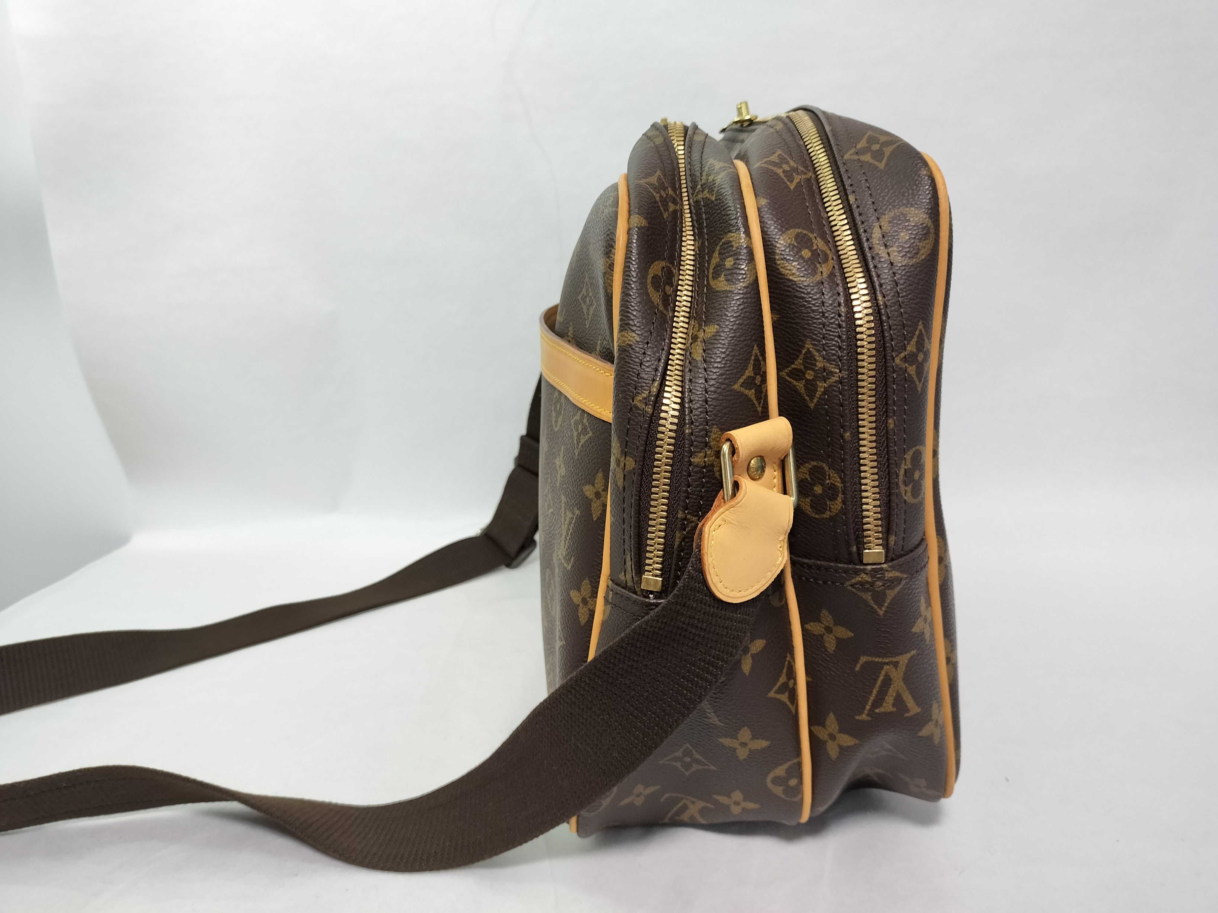 Monogram Reporter GM M45252 SP1013 Brown Shoulder Bag — view 5