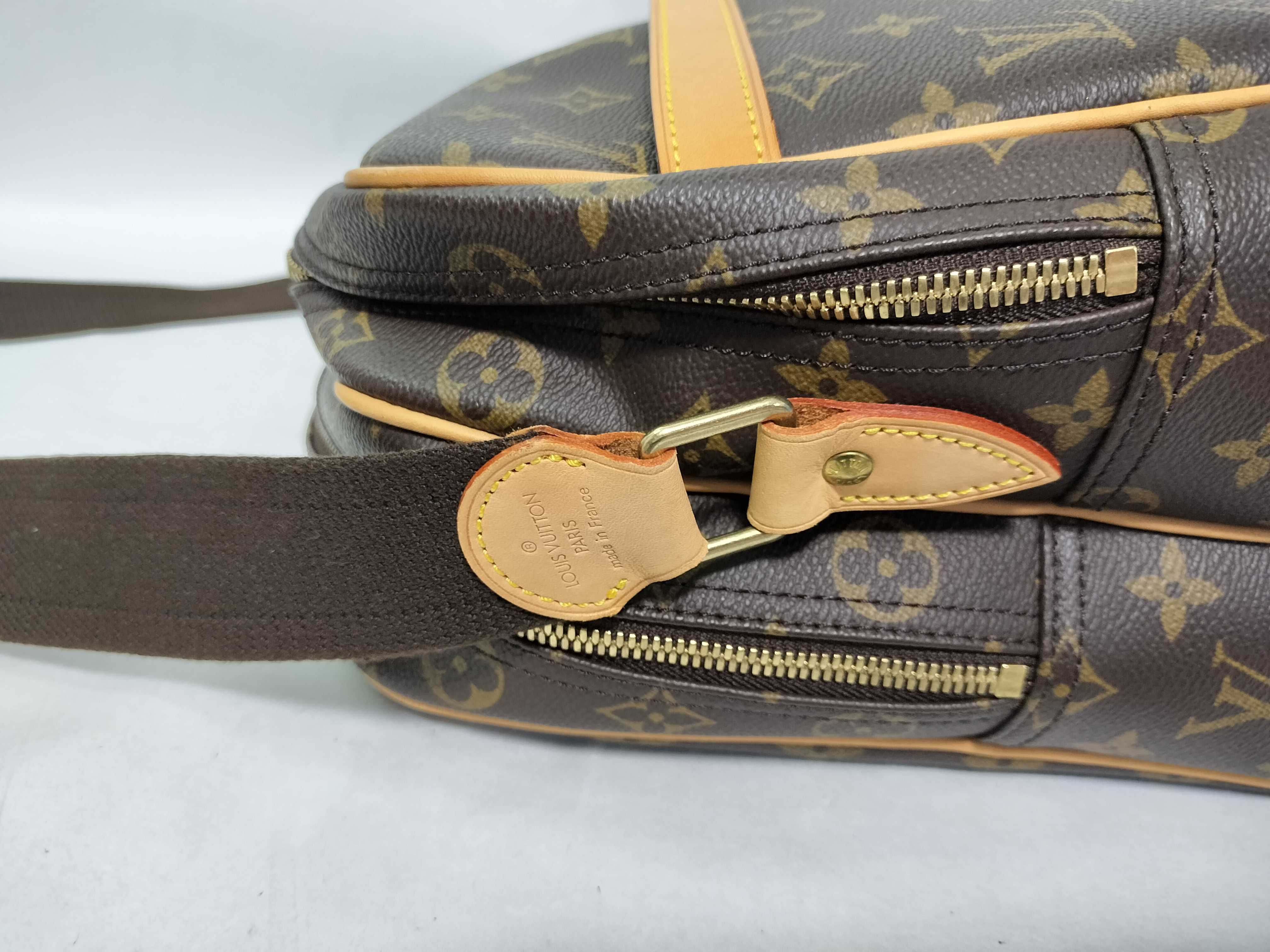 Monogram Reporter GM M45252 SP1013 Brown Shoulder Bag — view 8