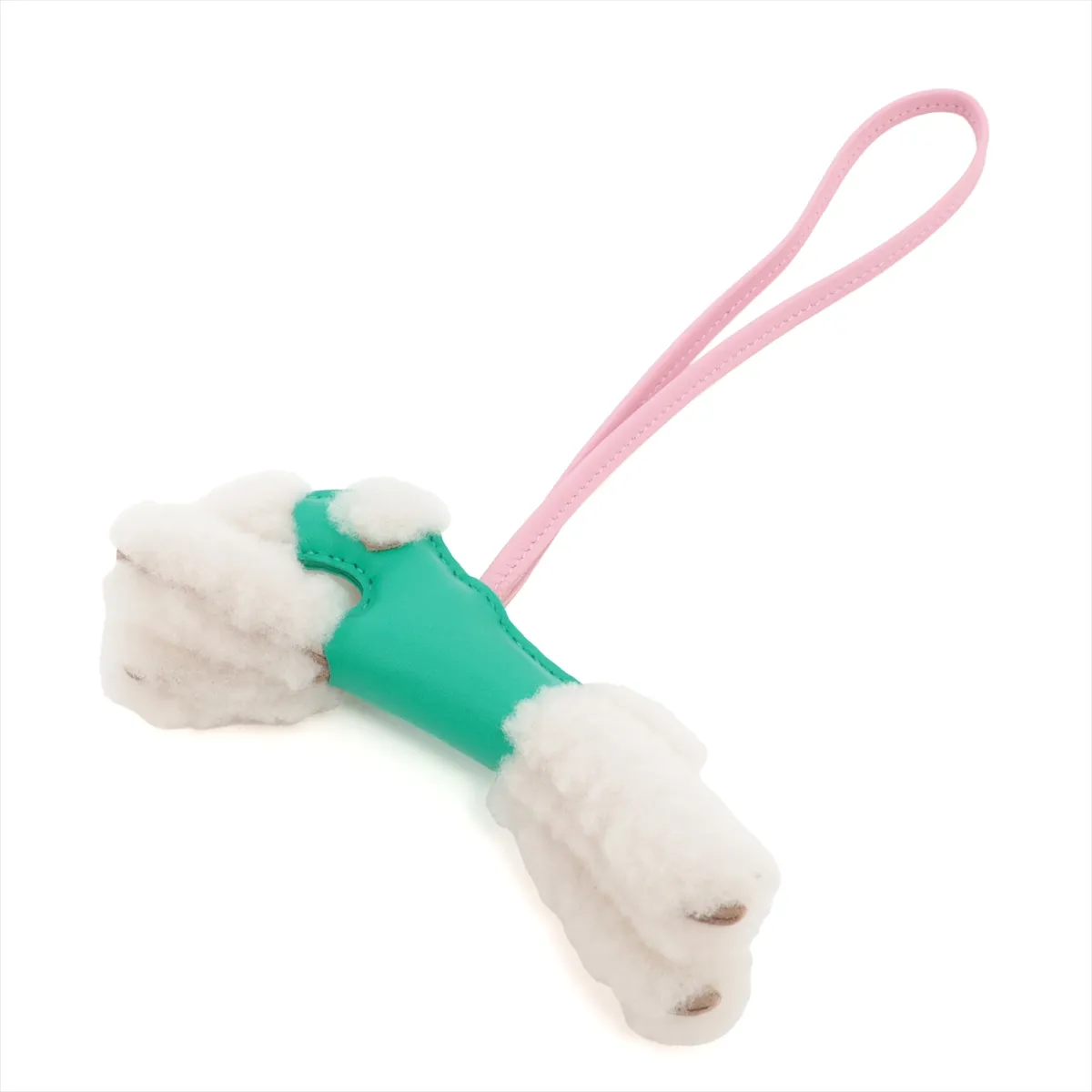 Buddy U:2022 Charm, Agneau Milo, Mint x Mauve Sylvestre,