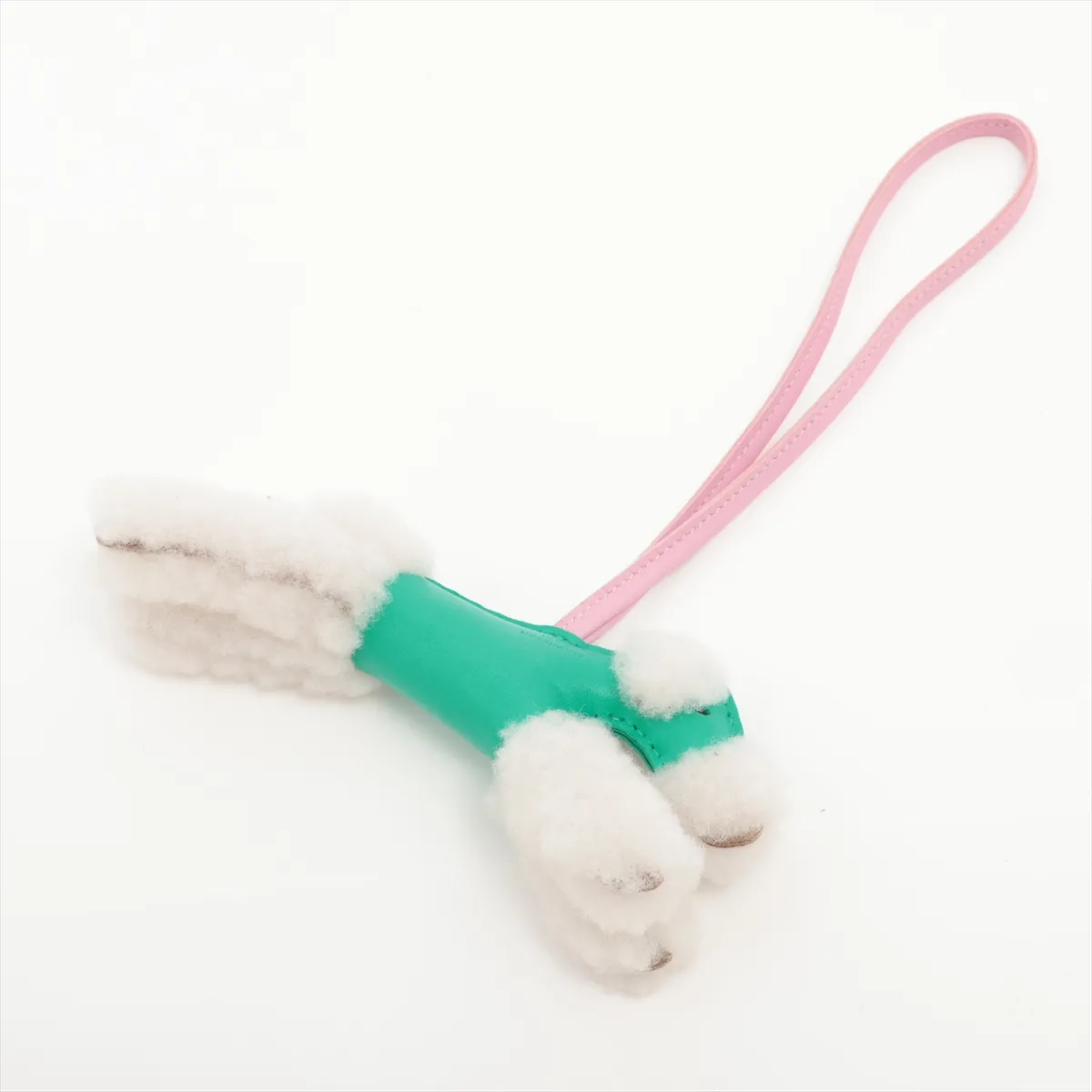 Buddy U:2022 Charm, Agneau Milo, Mint x Mauve Sylvestre, — view 2