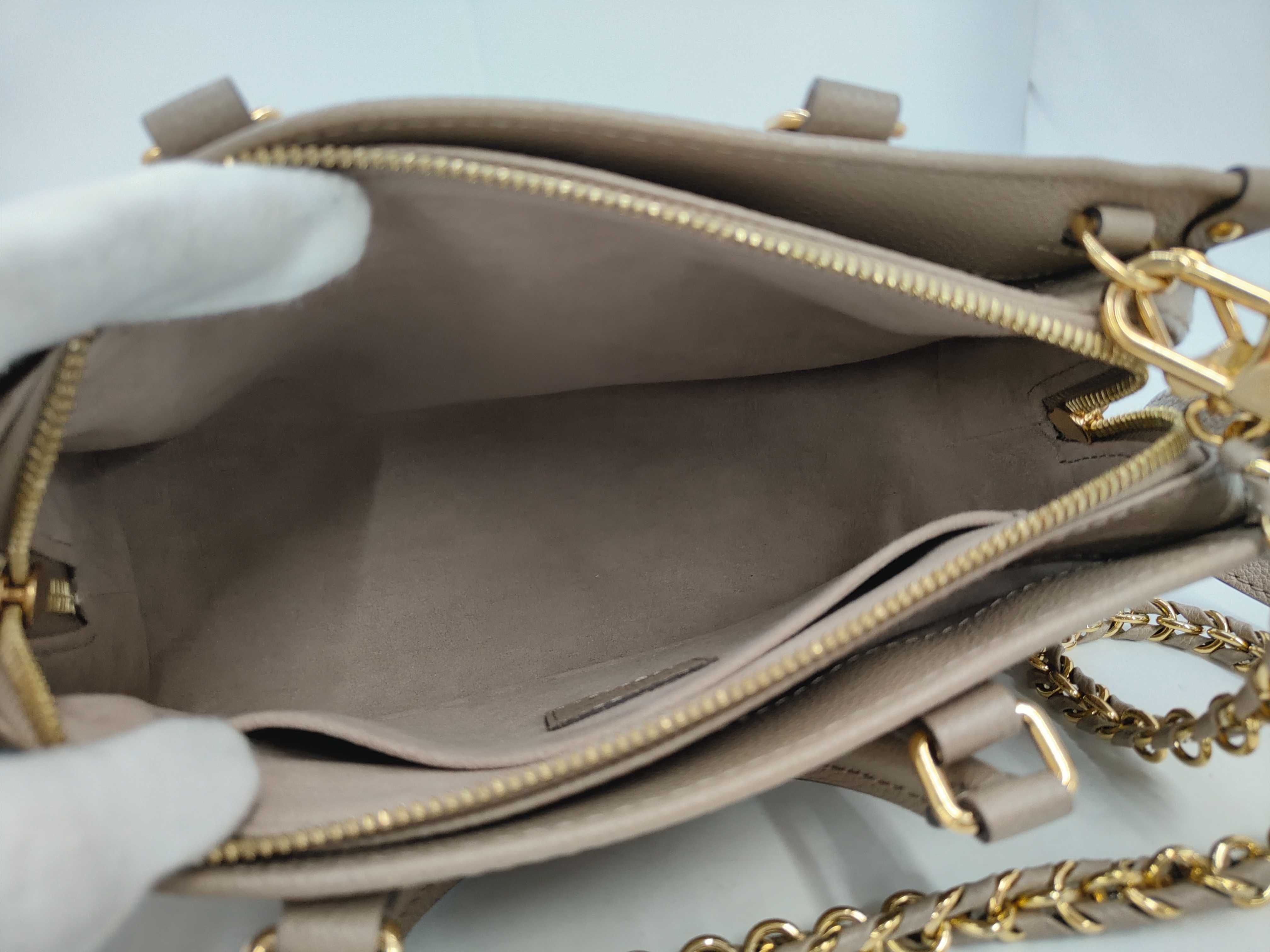 Monogram Empreinte OnTheGo EW M23641 Brown RFID-detectable shoulder bag — view 10