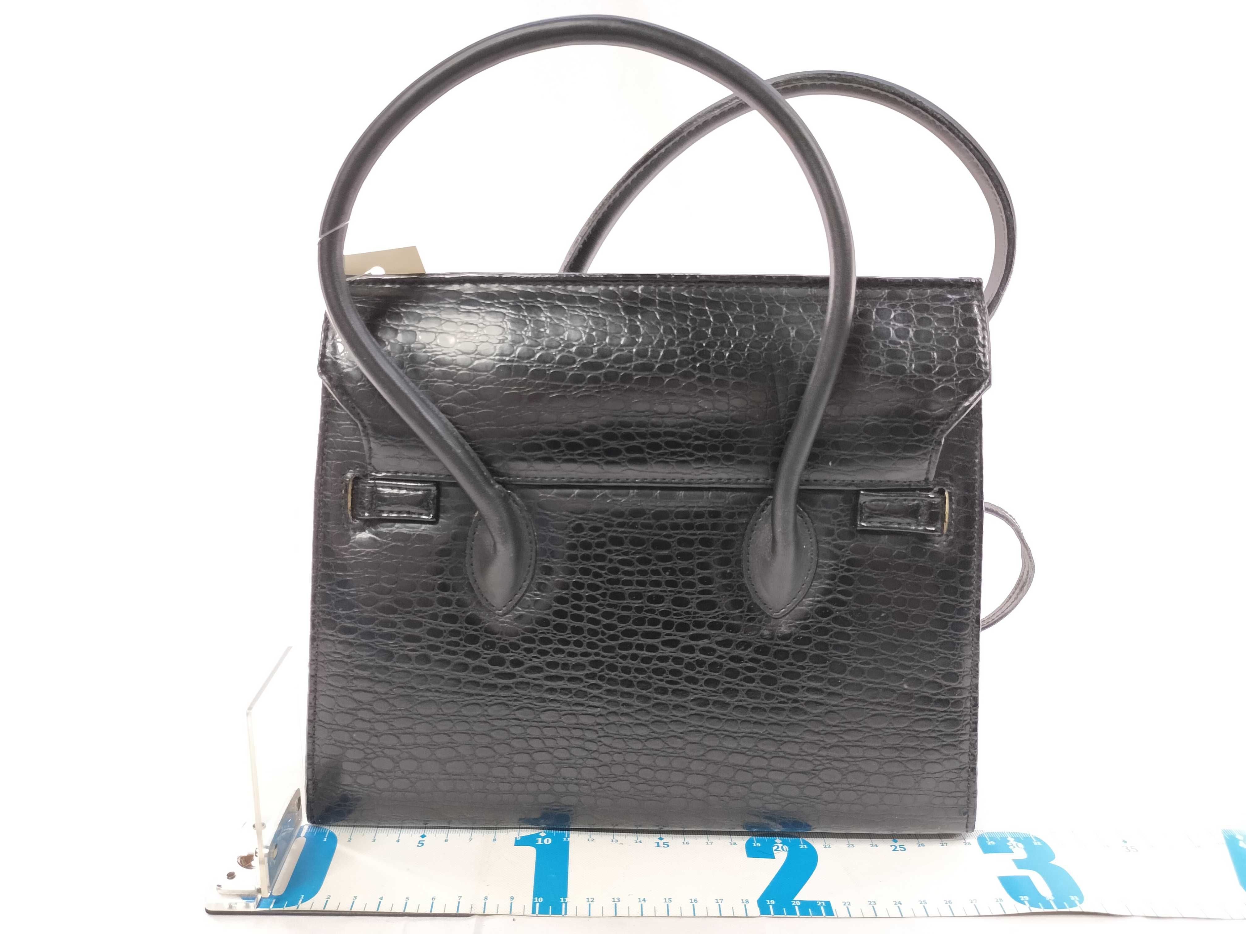 Kelly-style 2-way handbag — view 2