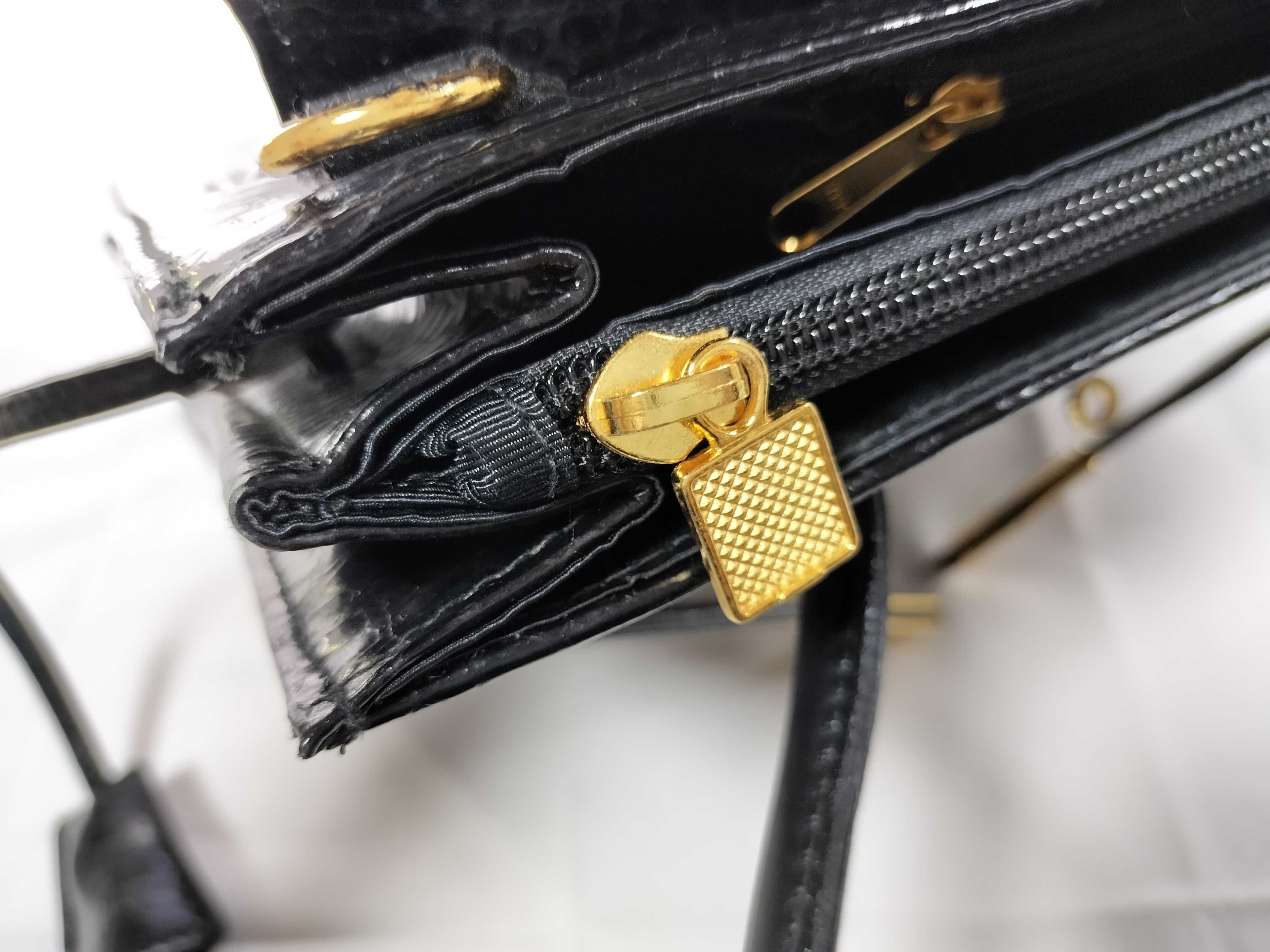 Kelly-style 2-way handbag — view 12