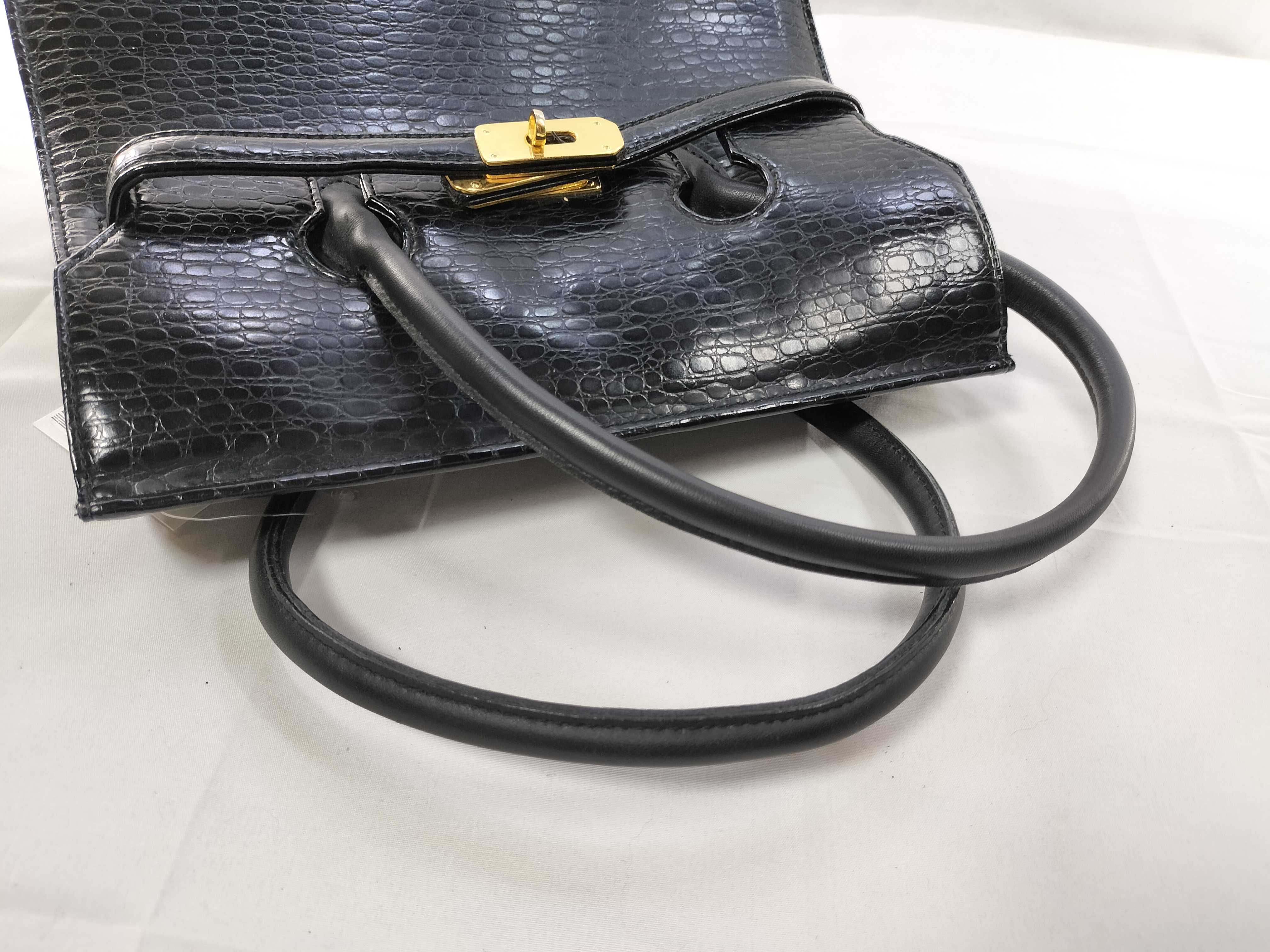 Kelly-style 2-way handbag — view 3
