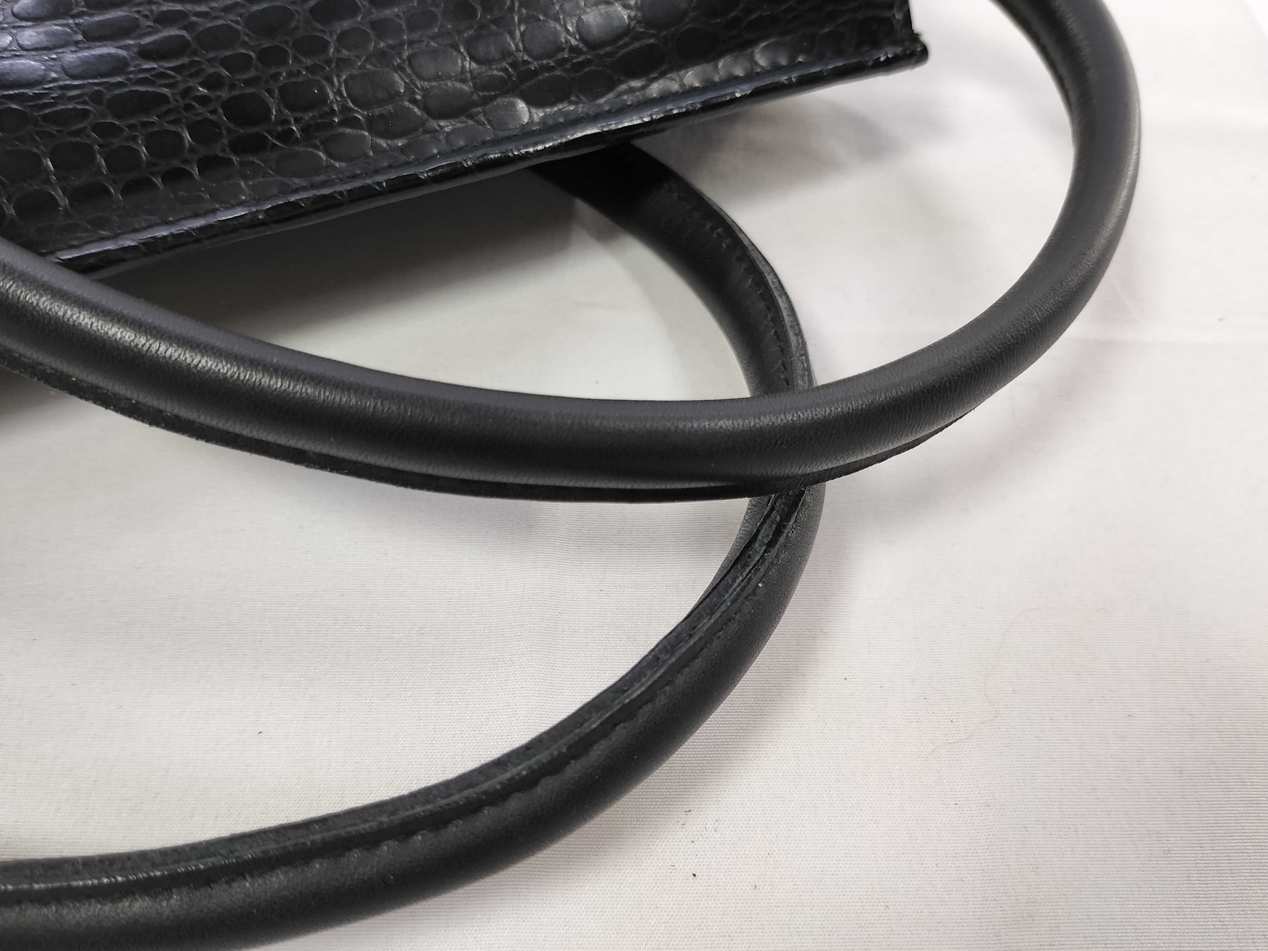 Kelly-style 2-way handbag — view 4