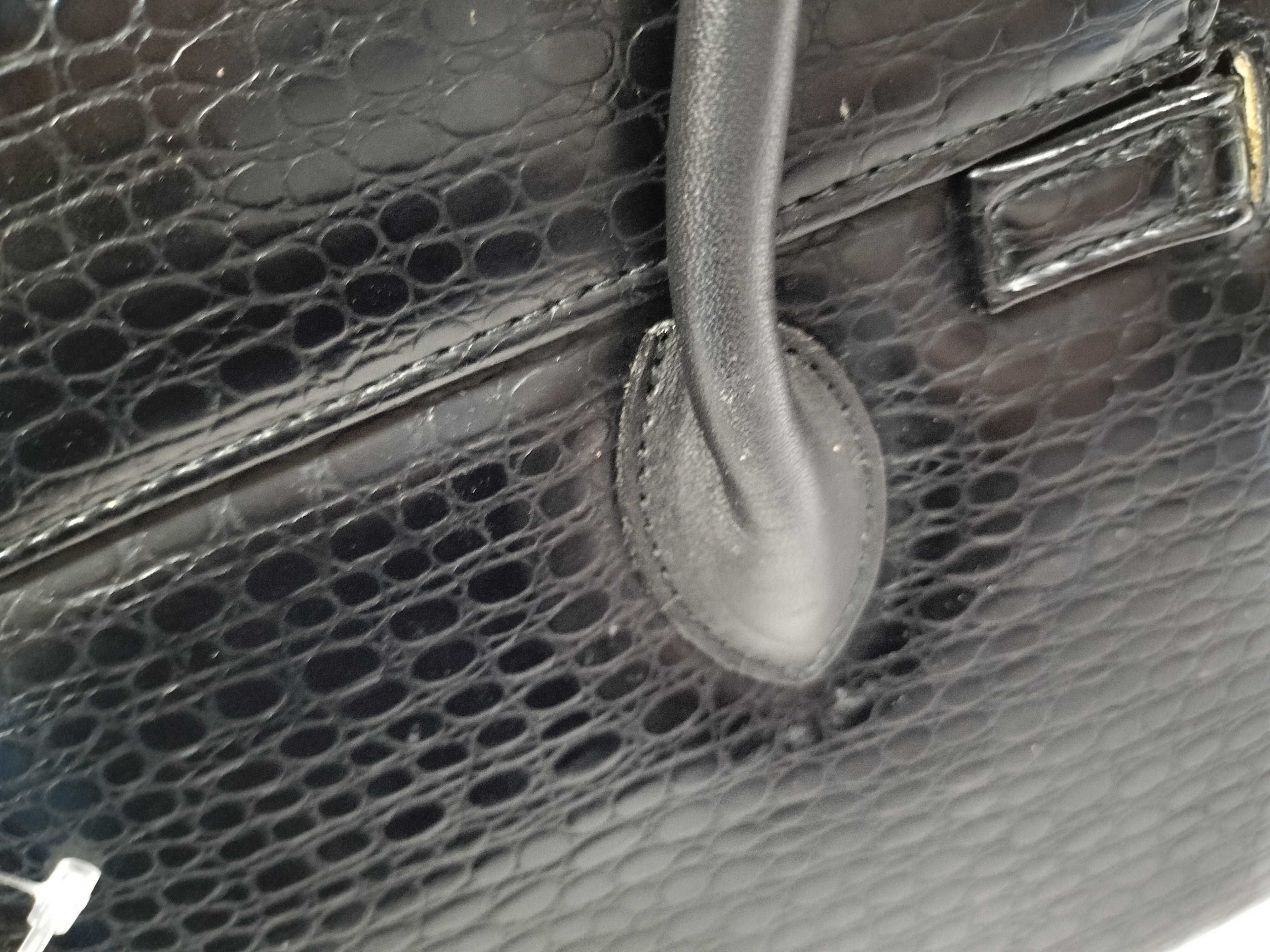 Kelly-style 2-way handbag — view 5