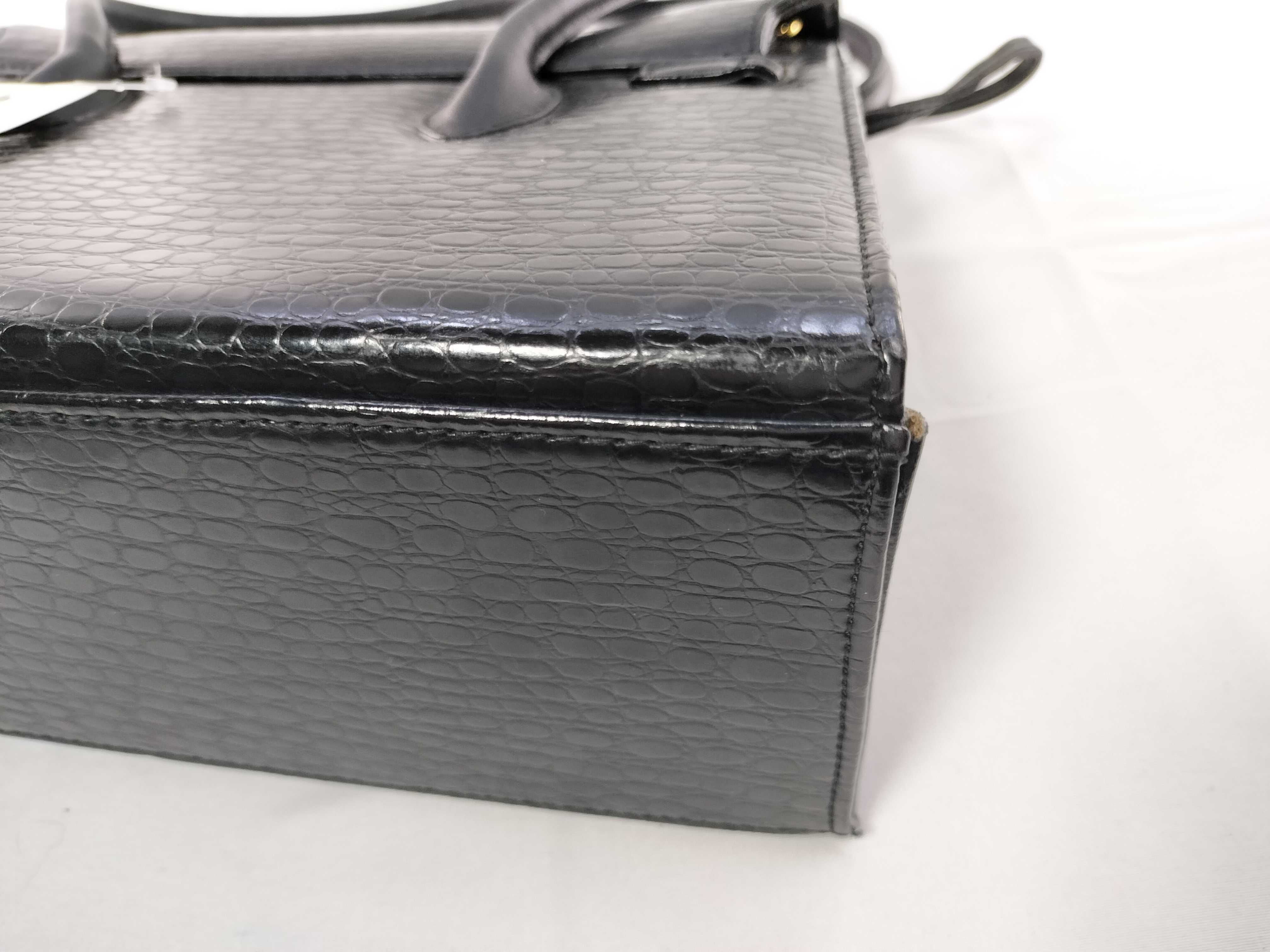 Kelly-style 2-way handbag — view 6
