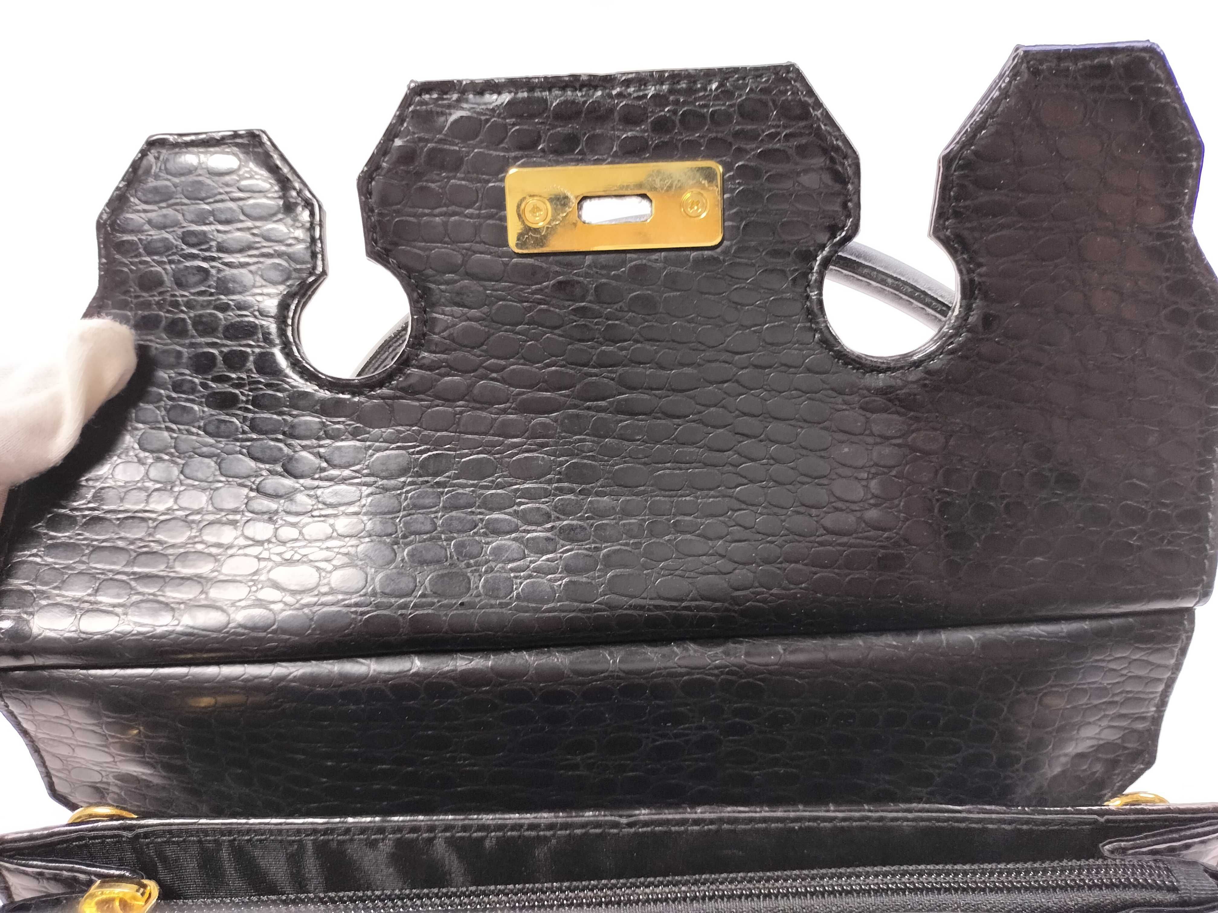 Kelly-style 2-way handbag — view 8