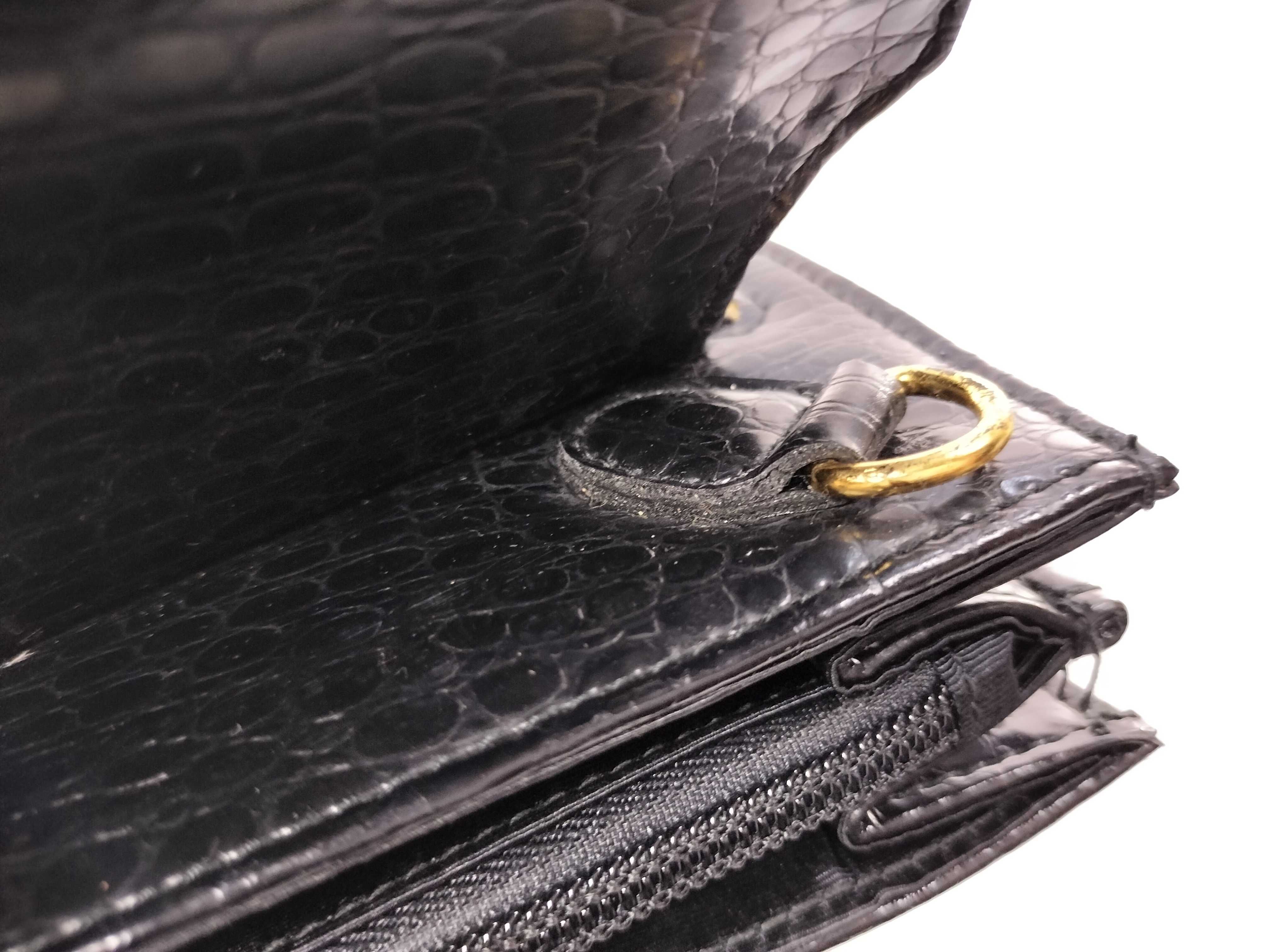 Kelly-style 2-way handbag — view 9