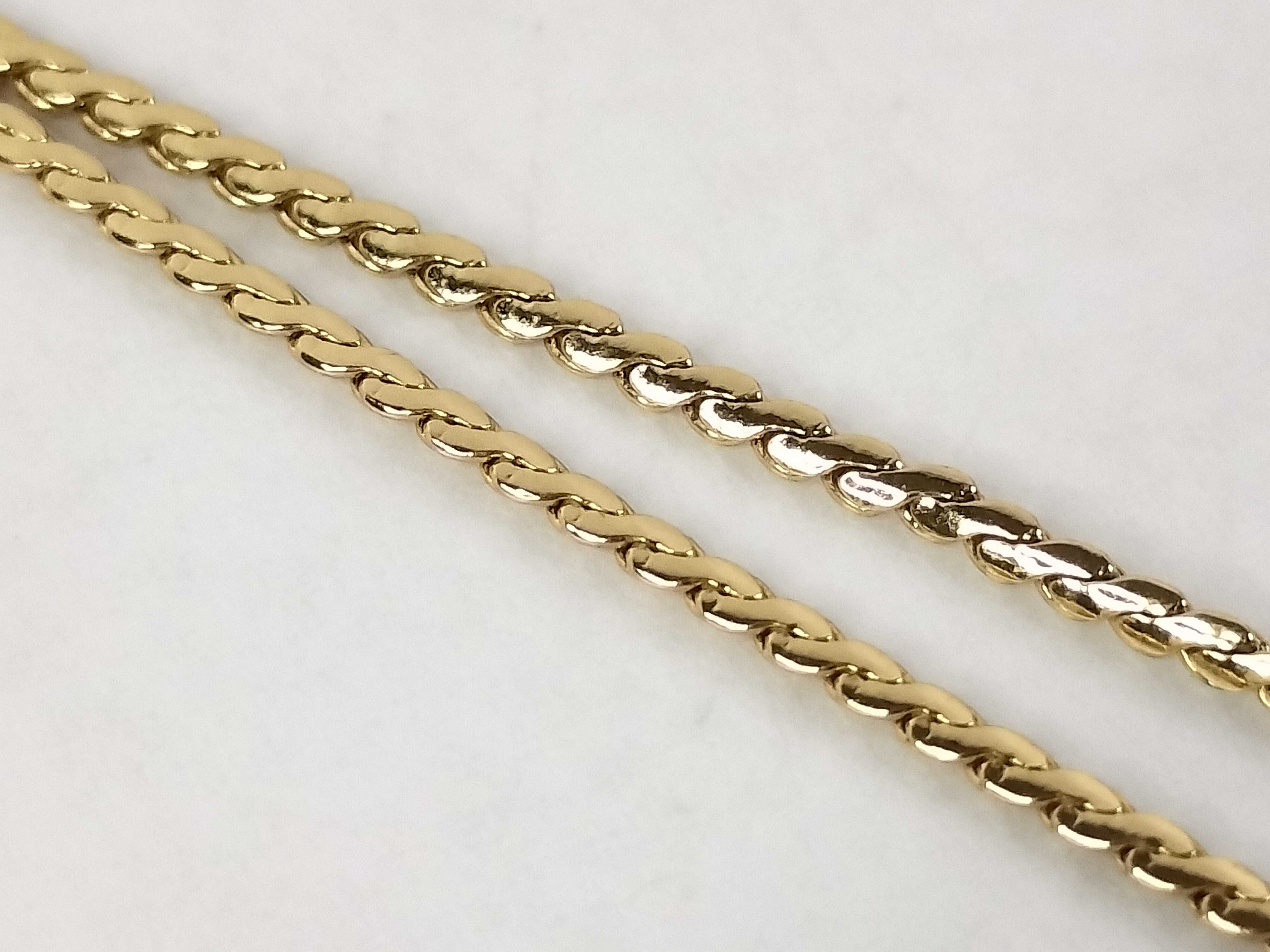 Gold Logo Necklace — view 6