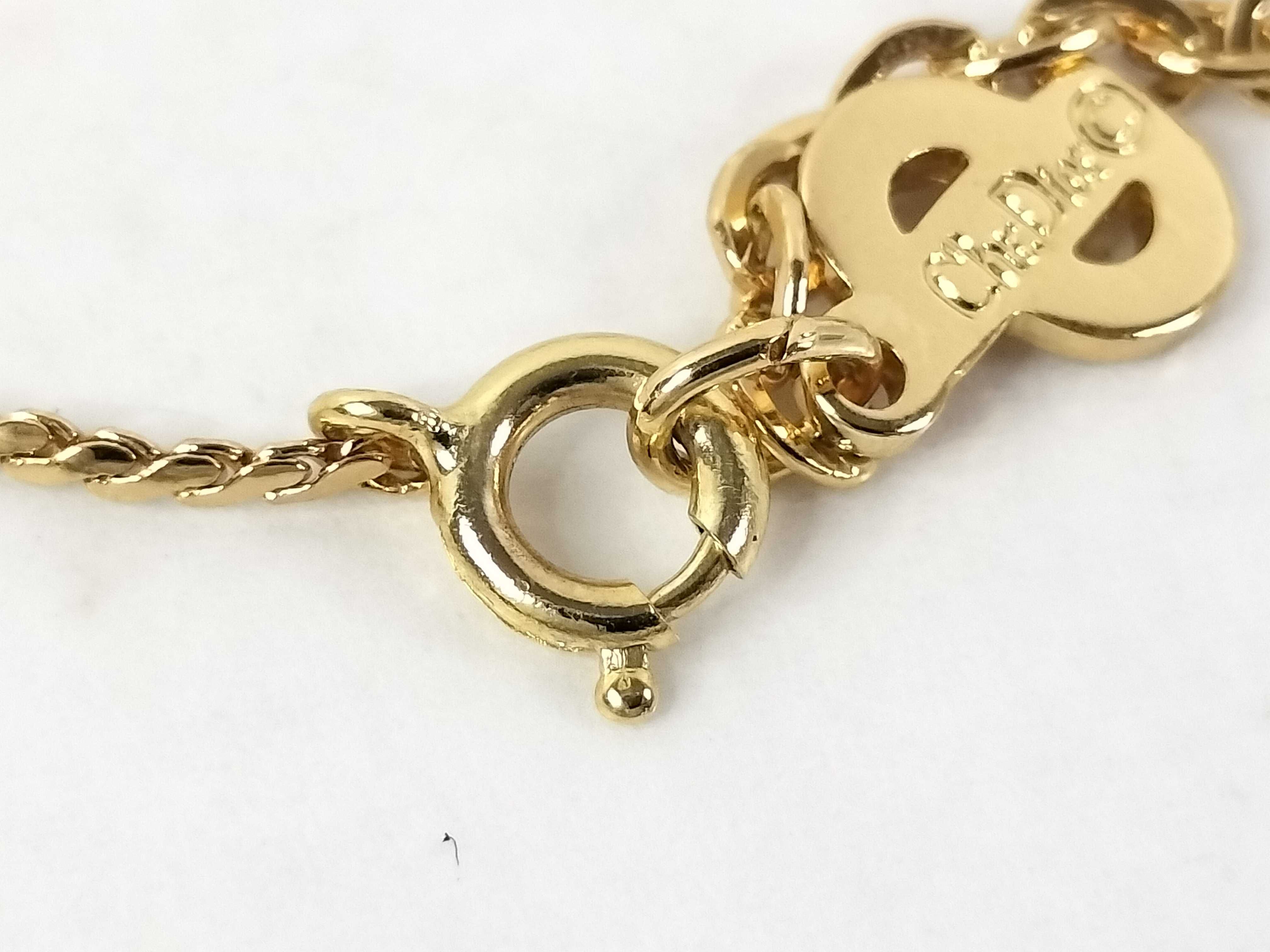 Gold Logo Necklace — view 7
