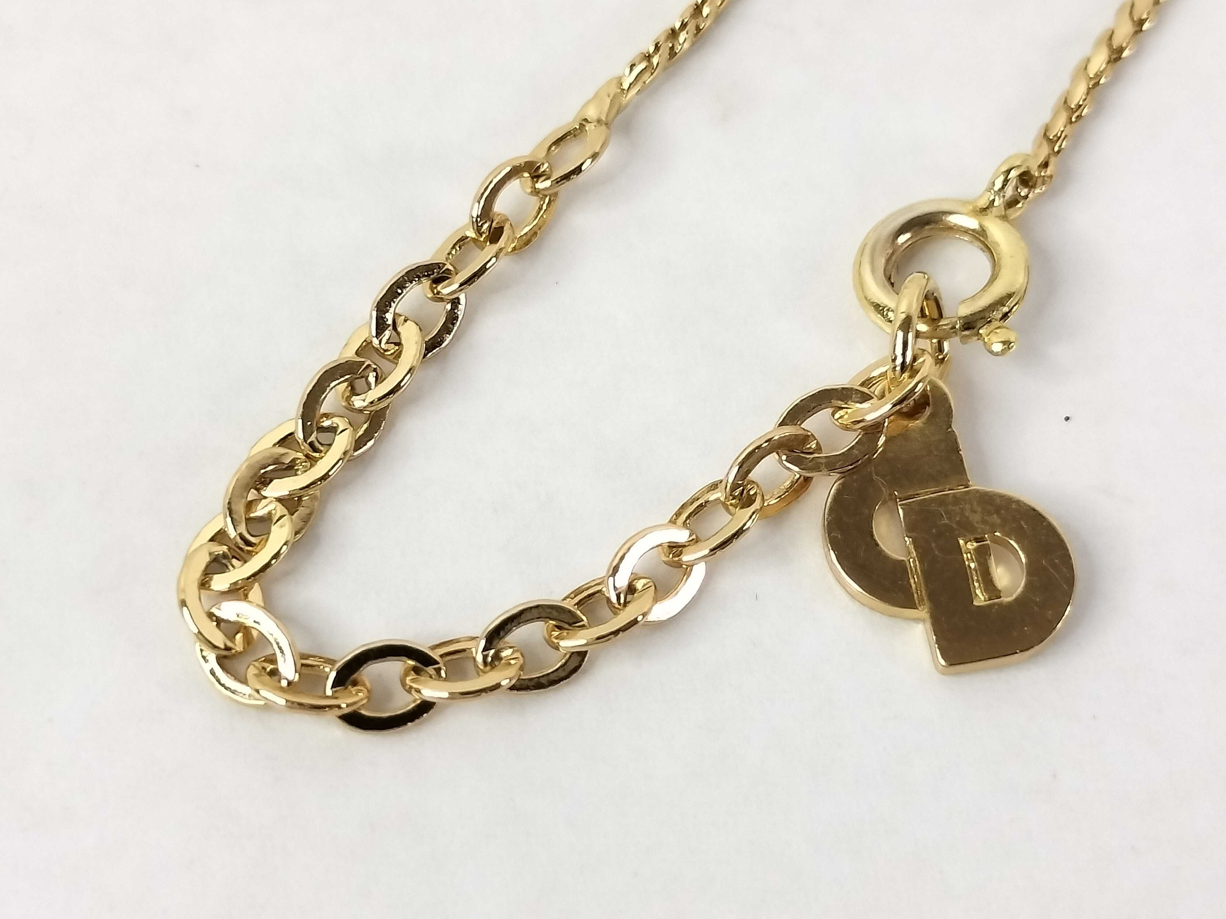 Gold Logo Necklace — view 9