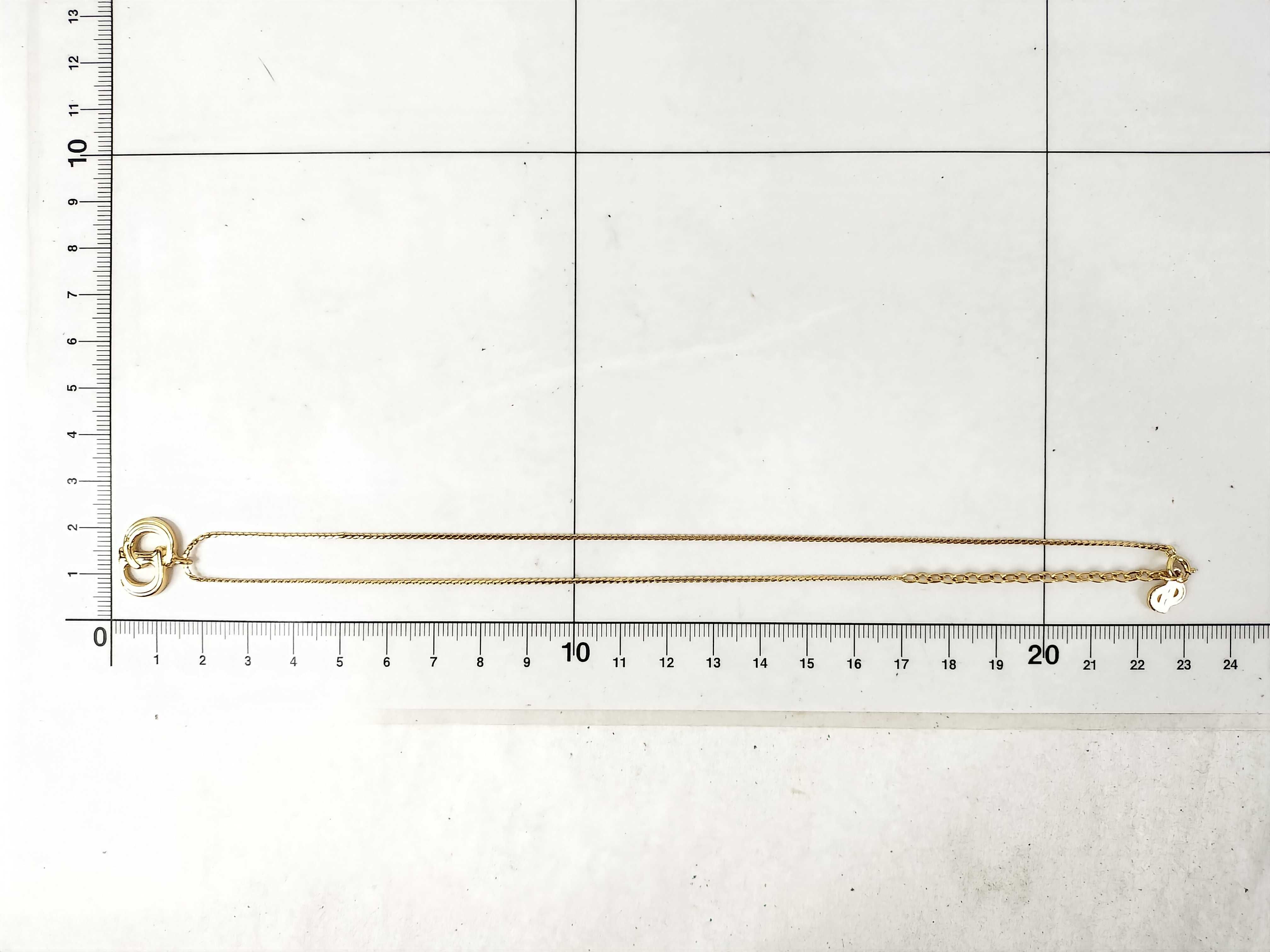 Gold Logo Necklace — view 10