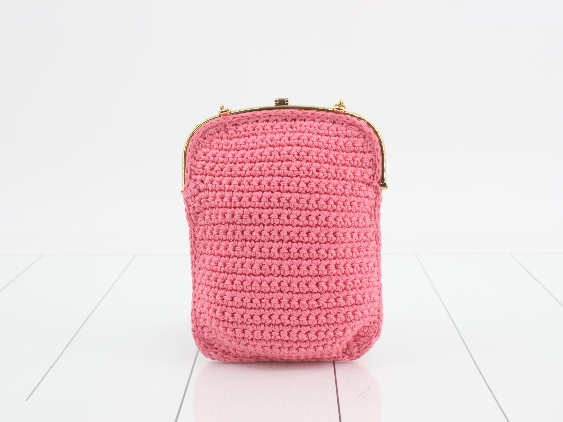 Baguette Smartphone Shoulder Bag, Pink, 218-0501 — view 2