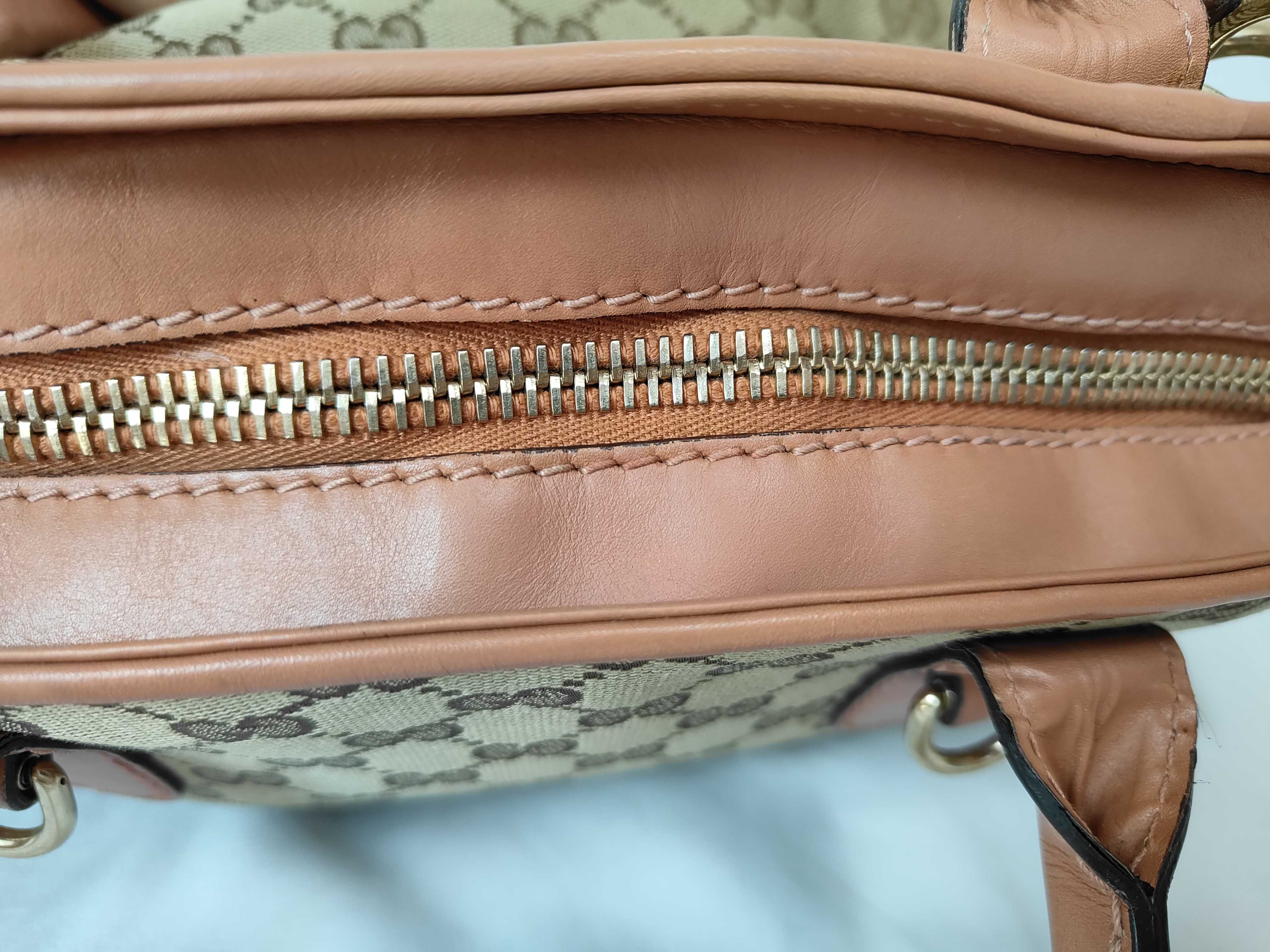 Jacquard Canvas Pink Tote Bag (Handbag) — view 8