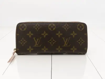 M61298 Monogram Portefeuille Clemence Rose Ballerine
