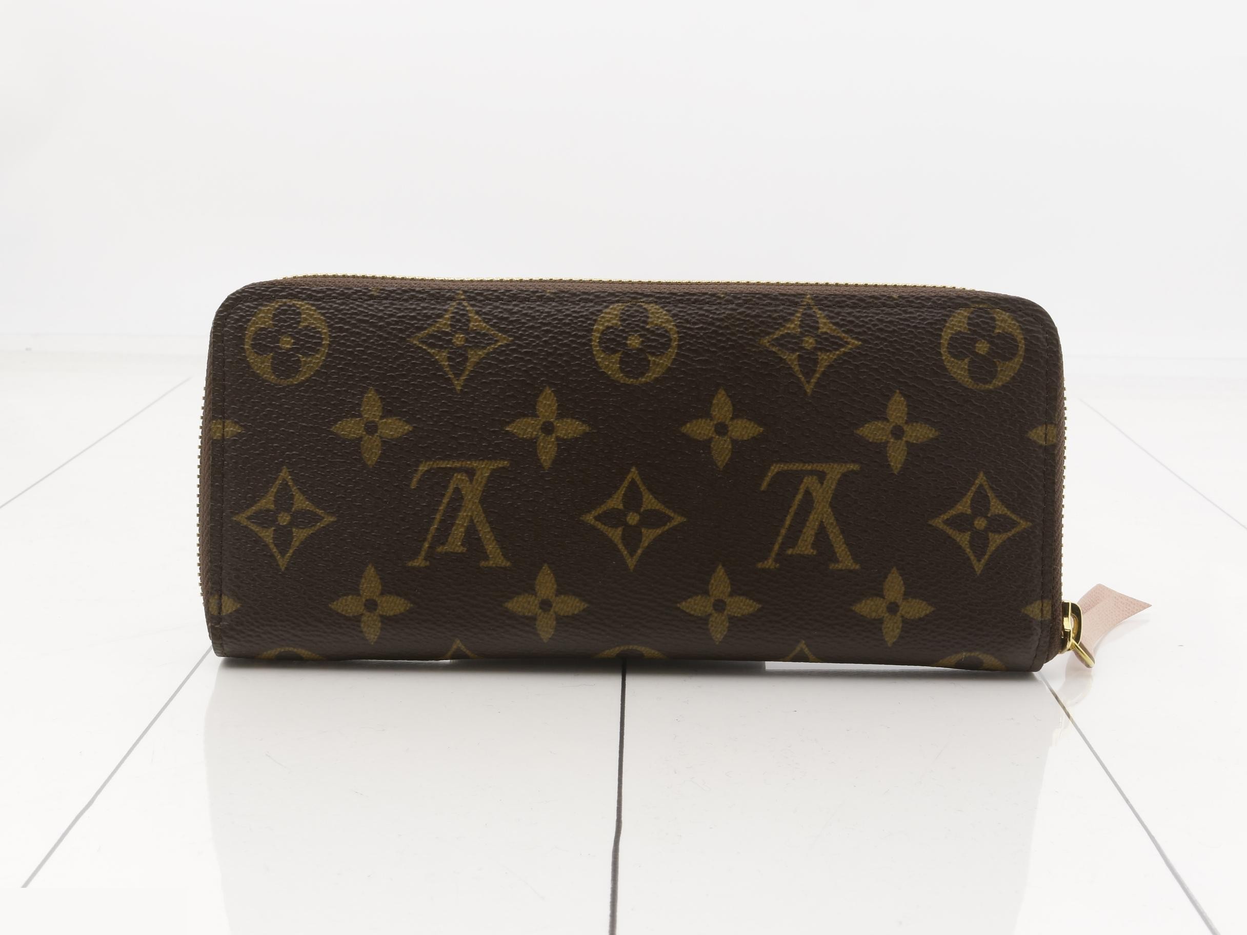 M61298 Monogram Portefeuille Clemence Rose Ballerine — view 2