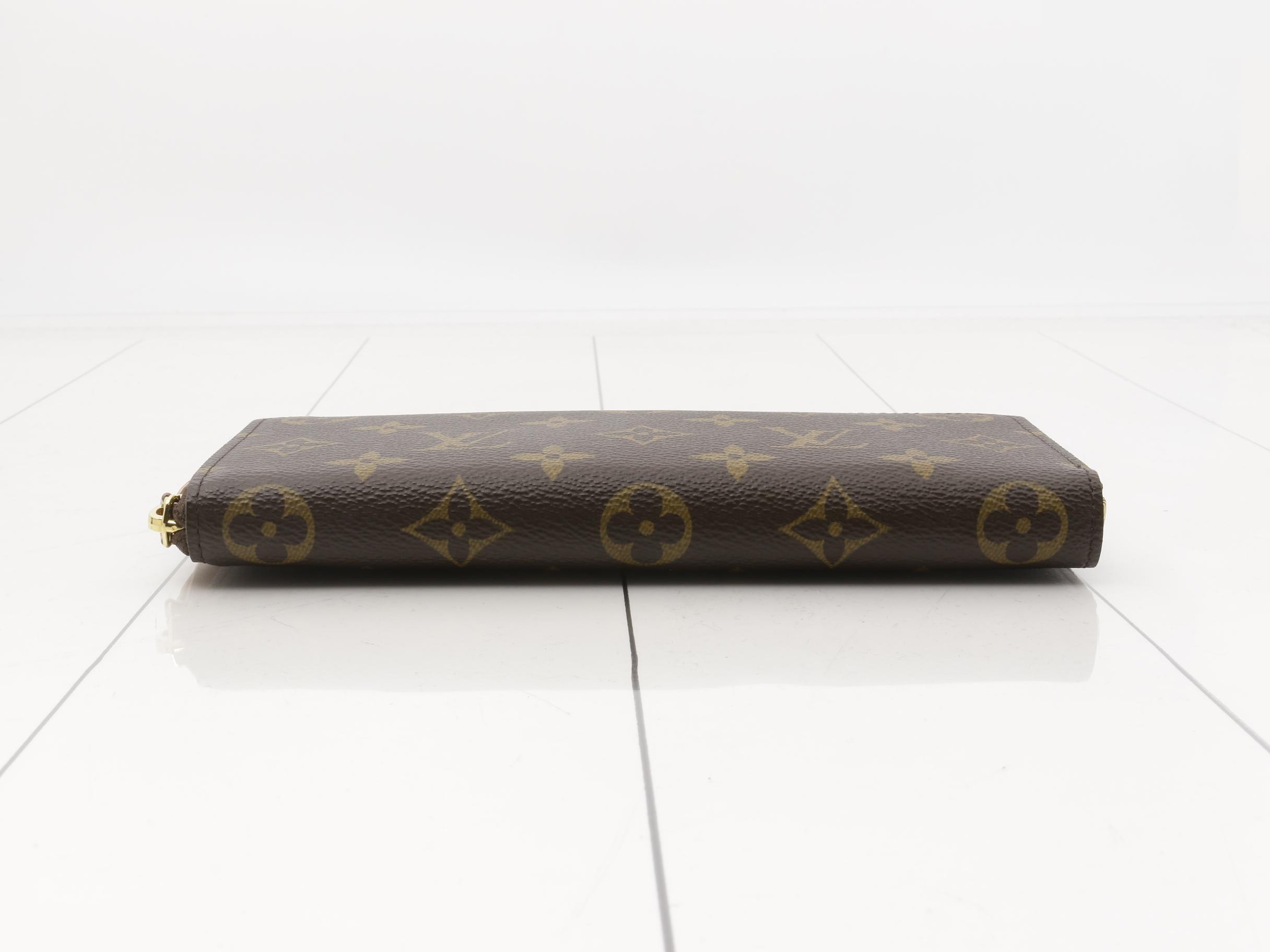 M61298 Monogram Portefeuille Clemence Rose Ballerine — view 3
