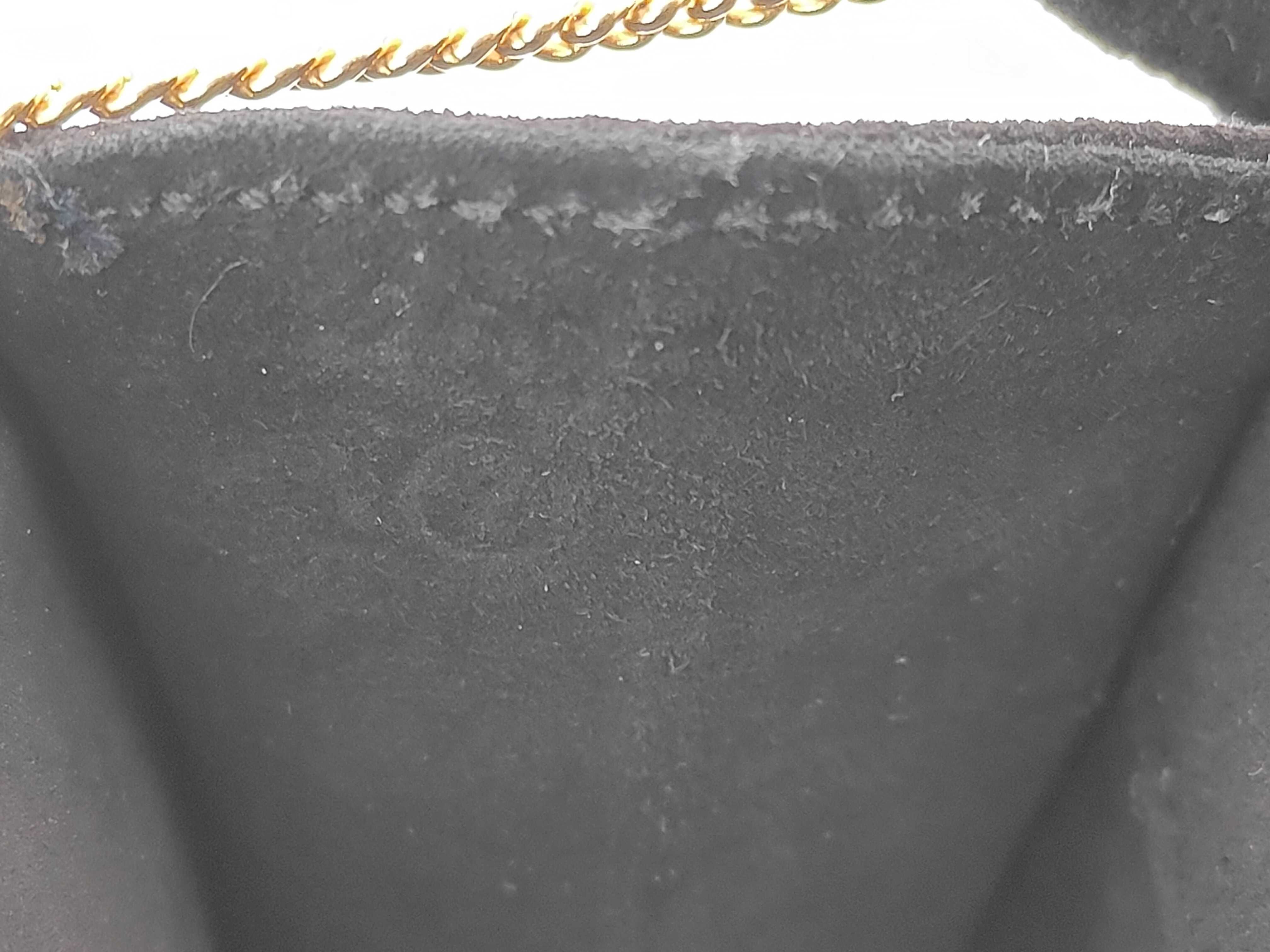 Claire de Lune Doblis Black Gold Hardware Shoulder Bag (with X stamp) — view 11