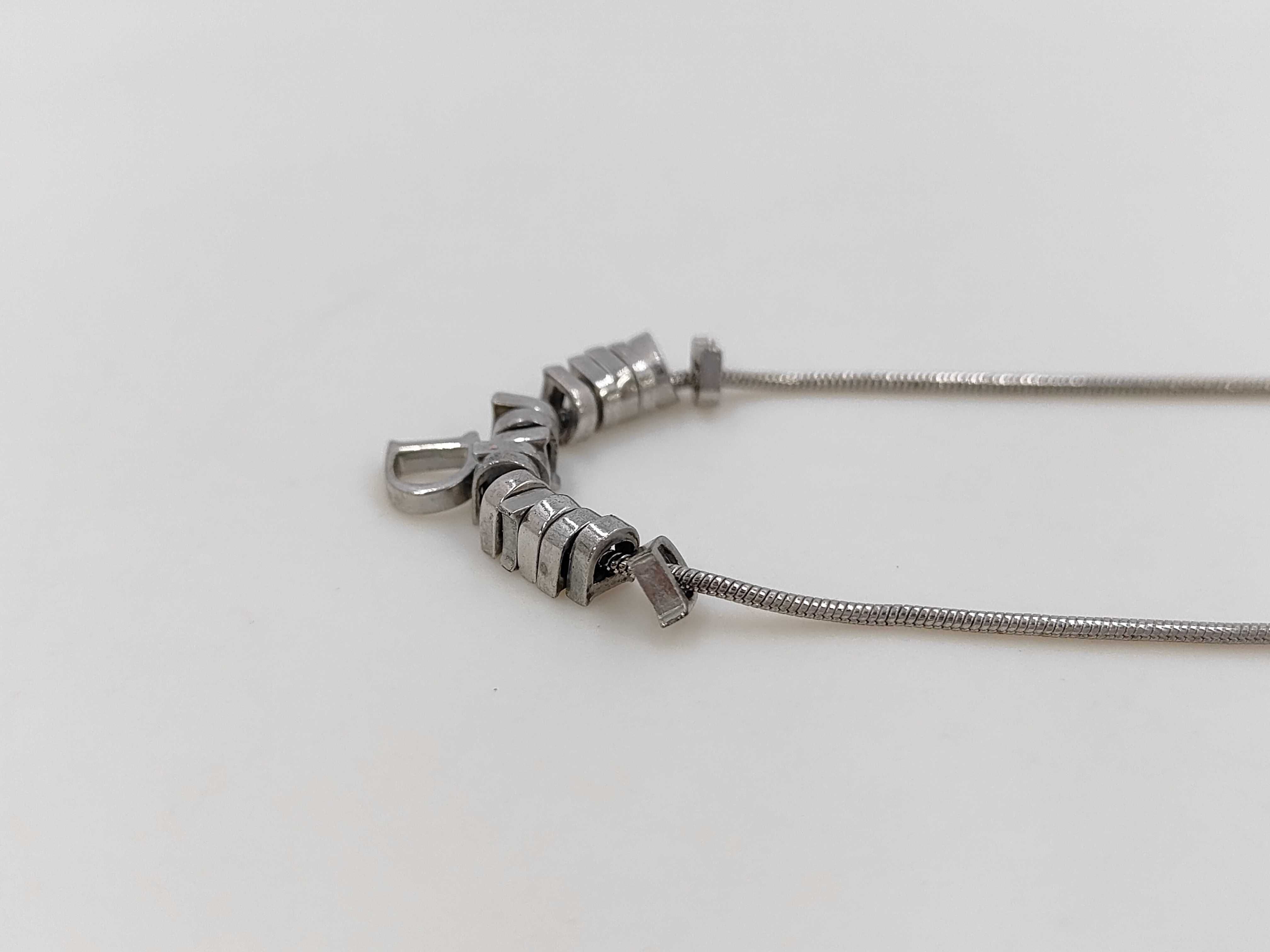 Silver NC Necklace — view 2