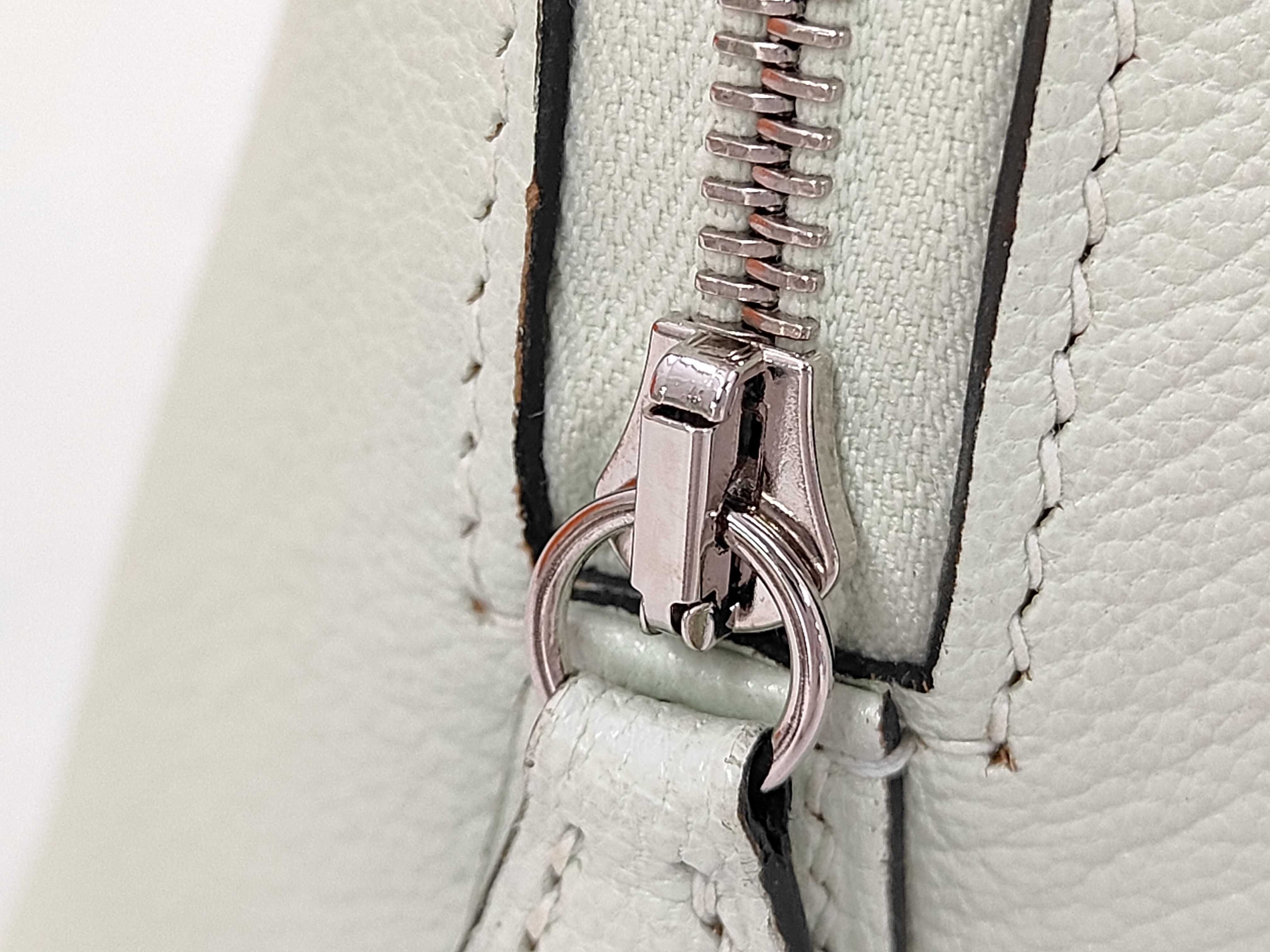 Mini Bolide 1923 Chevre Leather Vert Fizz B Stamp Handbag — view 8