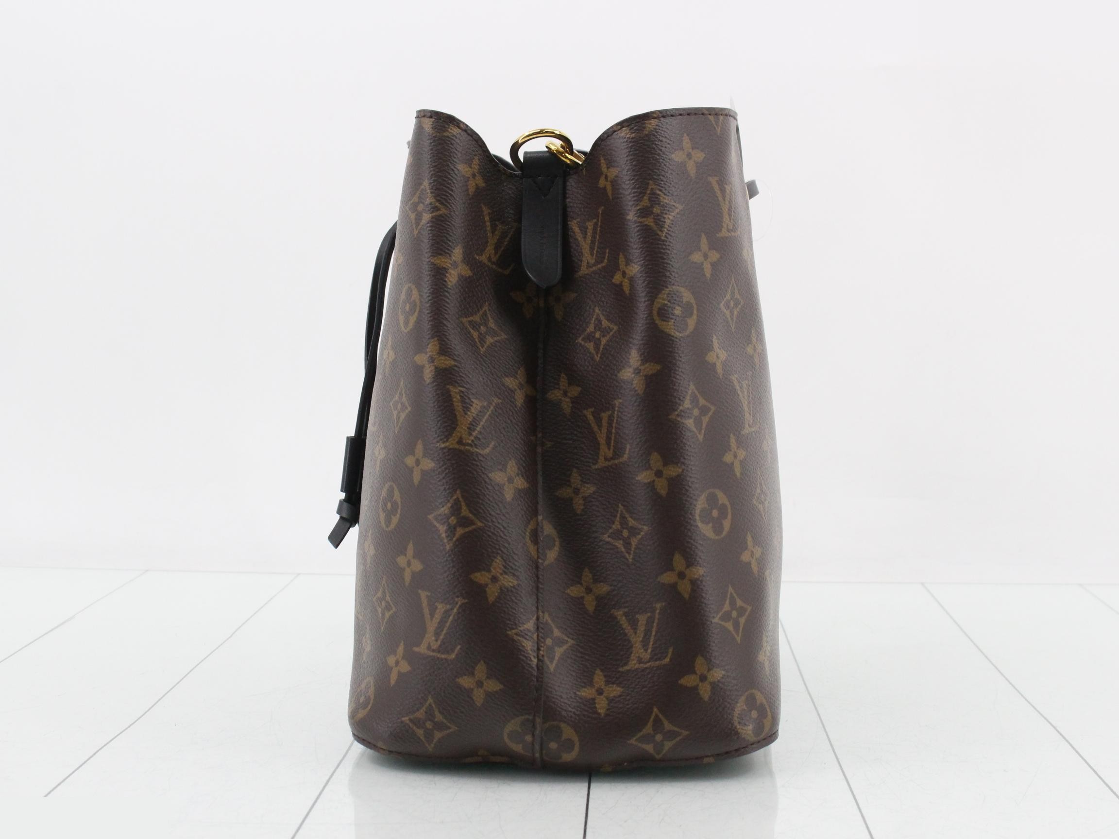 Monogram Neo Noe Noir Shoulder Bag — view 3