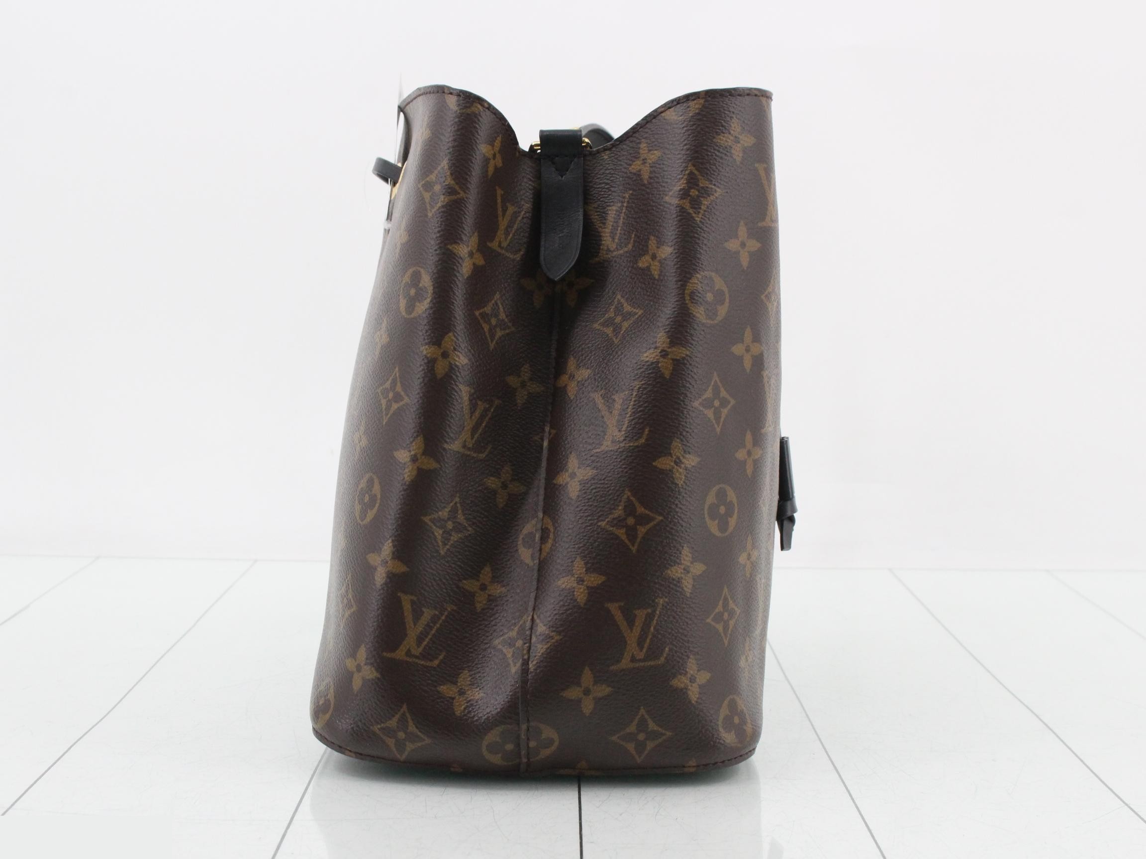 Monogram Neo Noe Noir Shoulder Bag — view 4
