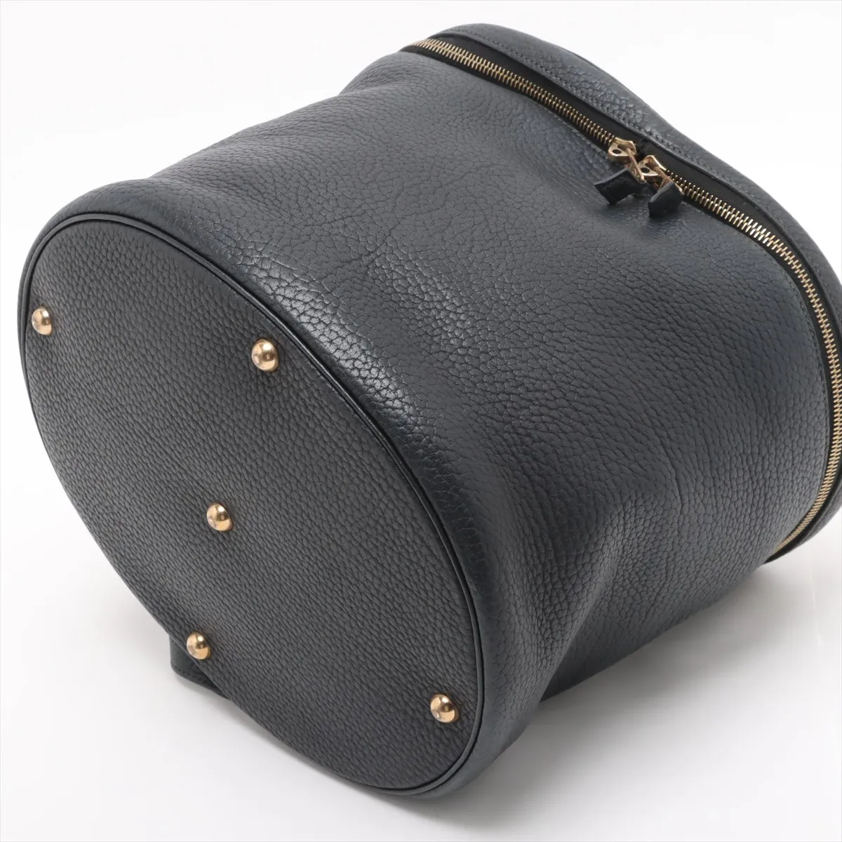 Intercity Vanity Case, Taurillon Clemence Leather, Black, Gold Hardware B: 1998 — view 3