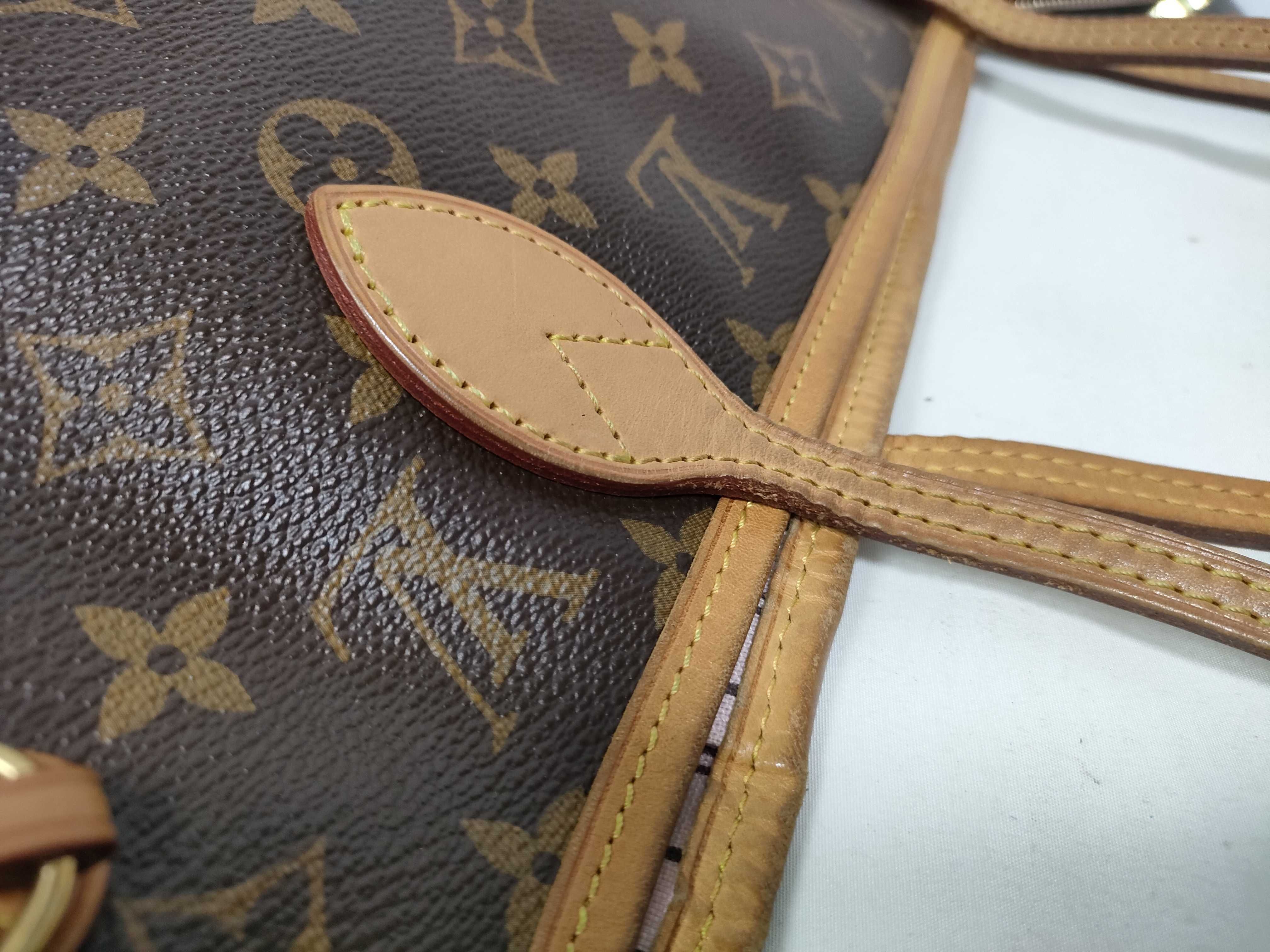 Monogram PH- Neverfull Shoulder Bag Brown Canvas Tote Bag — view 9