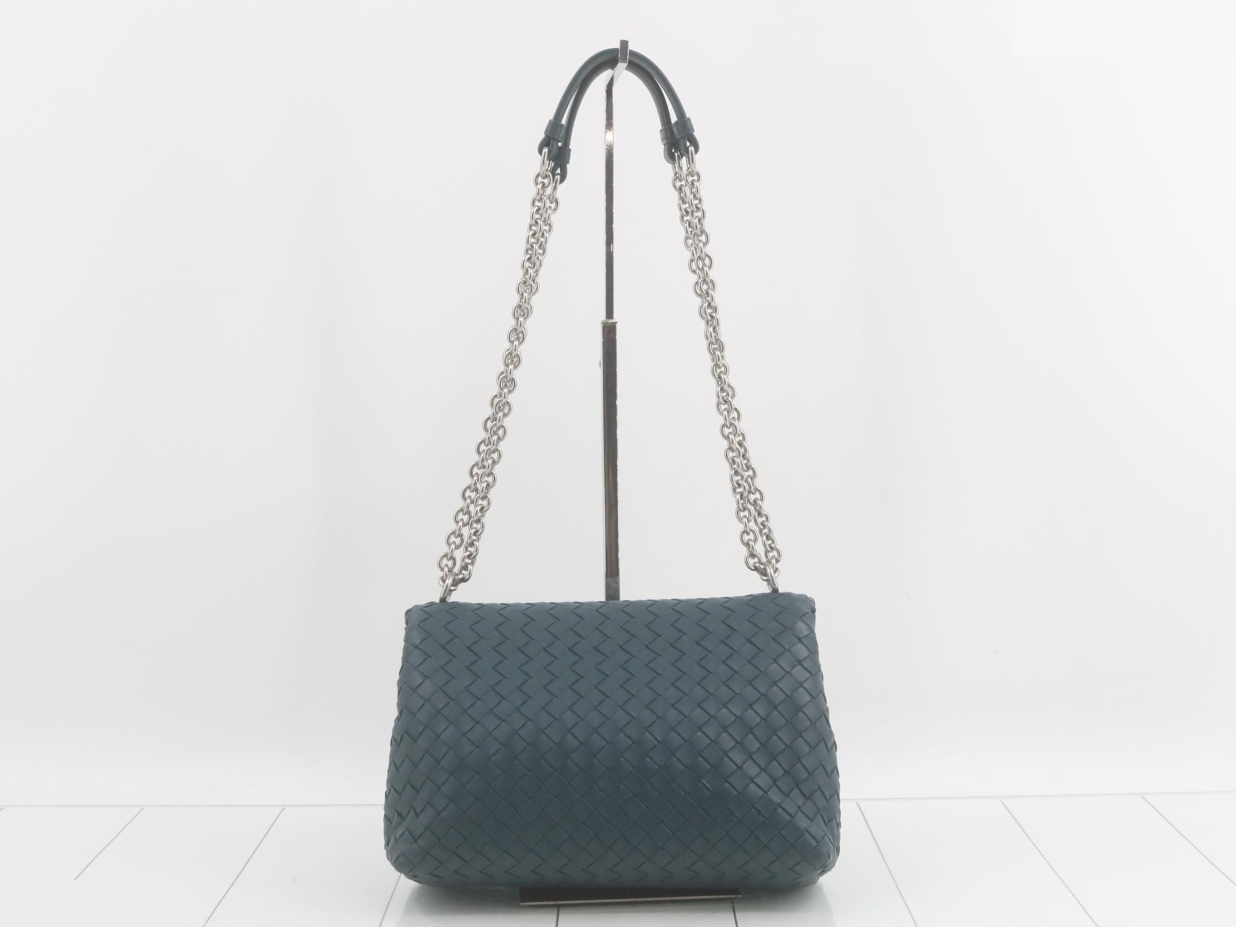 Intrecciato Chain Shoulder Bag — view 2