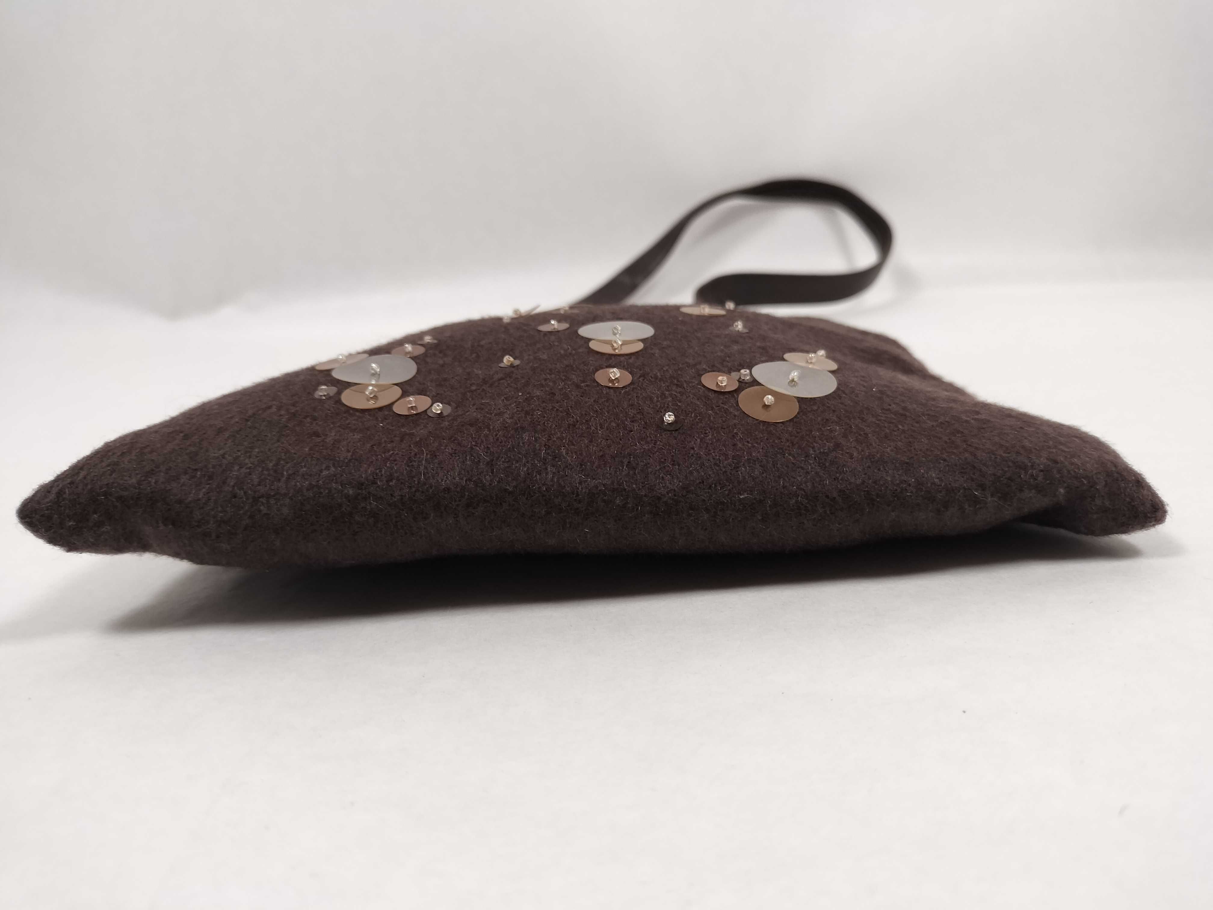 Shoulder Bag Pouch Felt Sequin Shoulder Bag — view 7