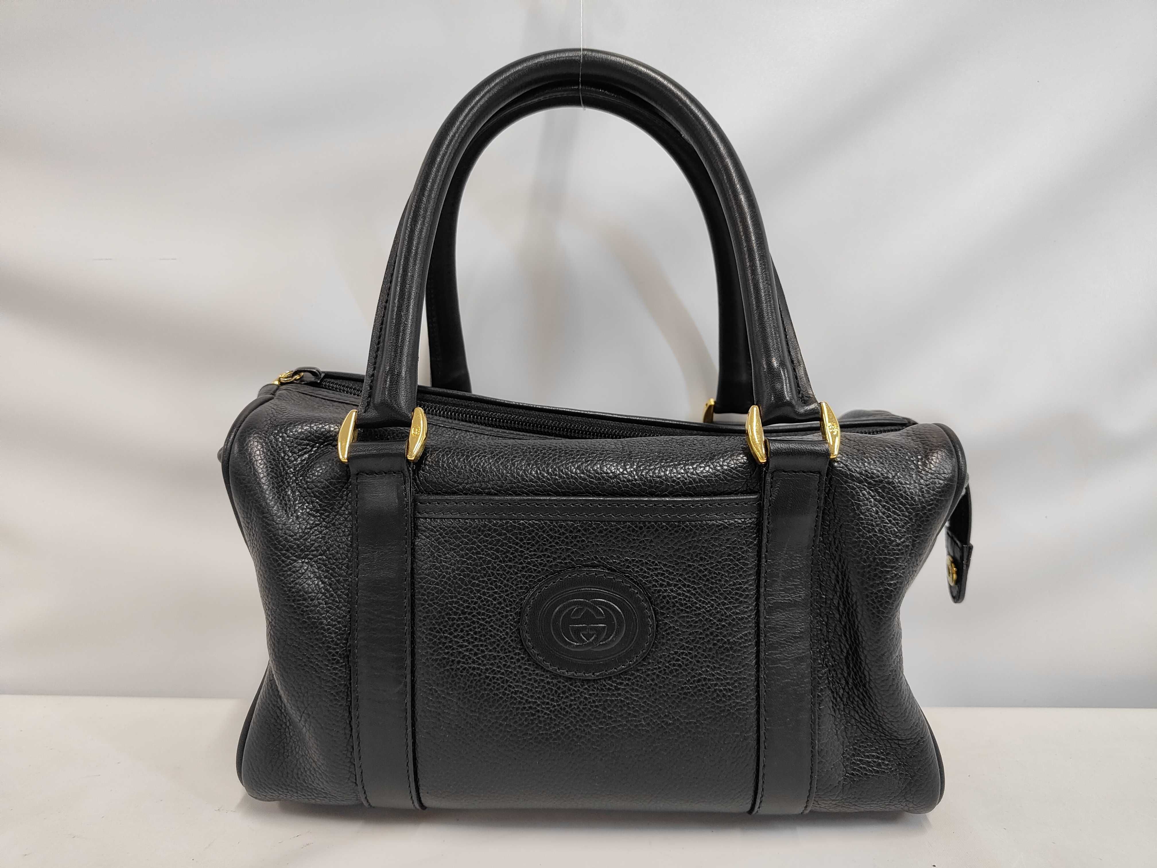 Leather Boston Bag 000 58 0093