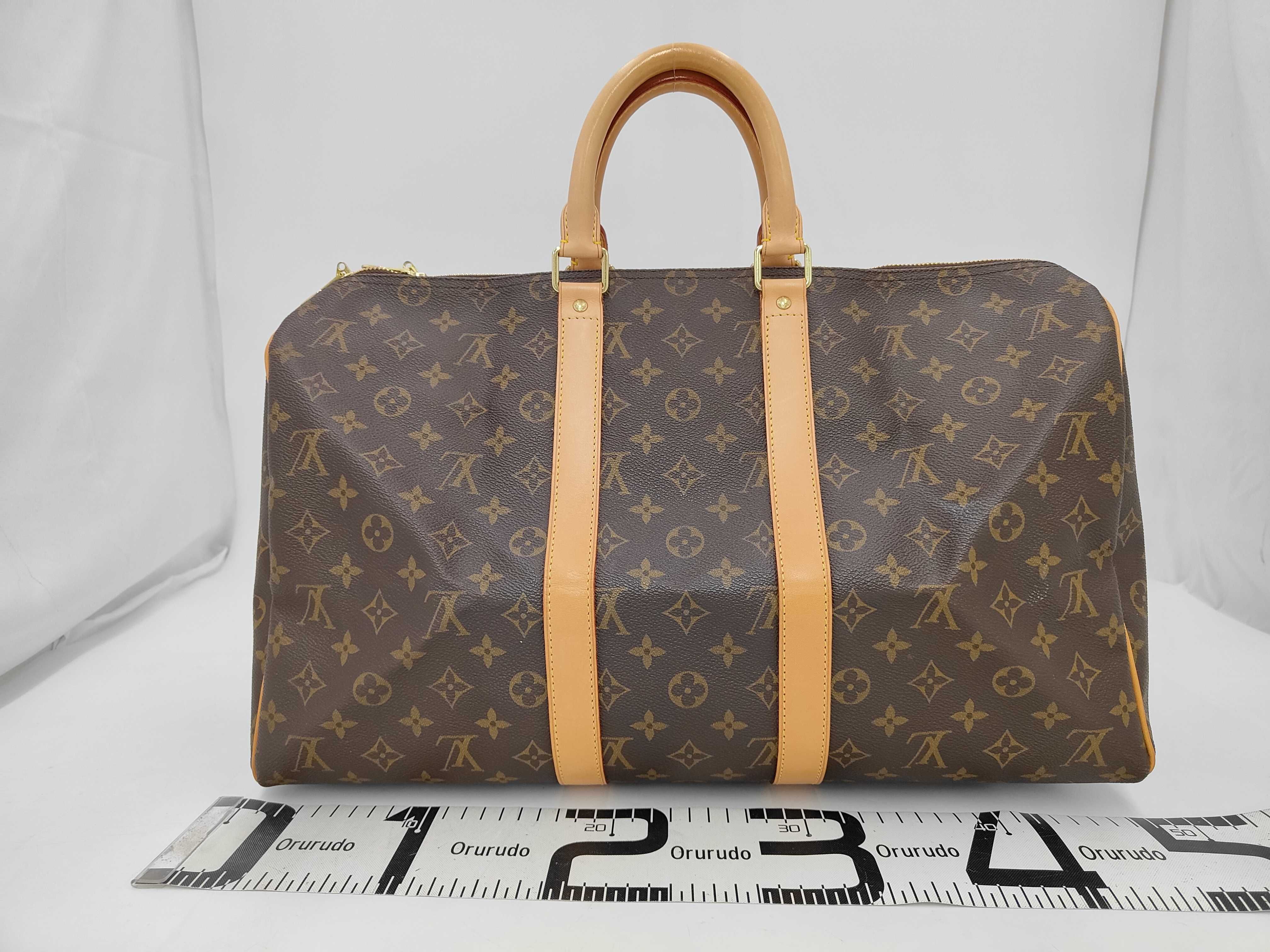 Monogram LV Monogram Keepall 45 Bandoulière M41428 DU3190 Boston Bag — view 2
