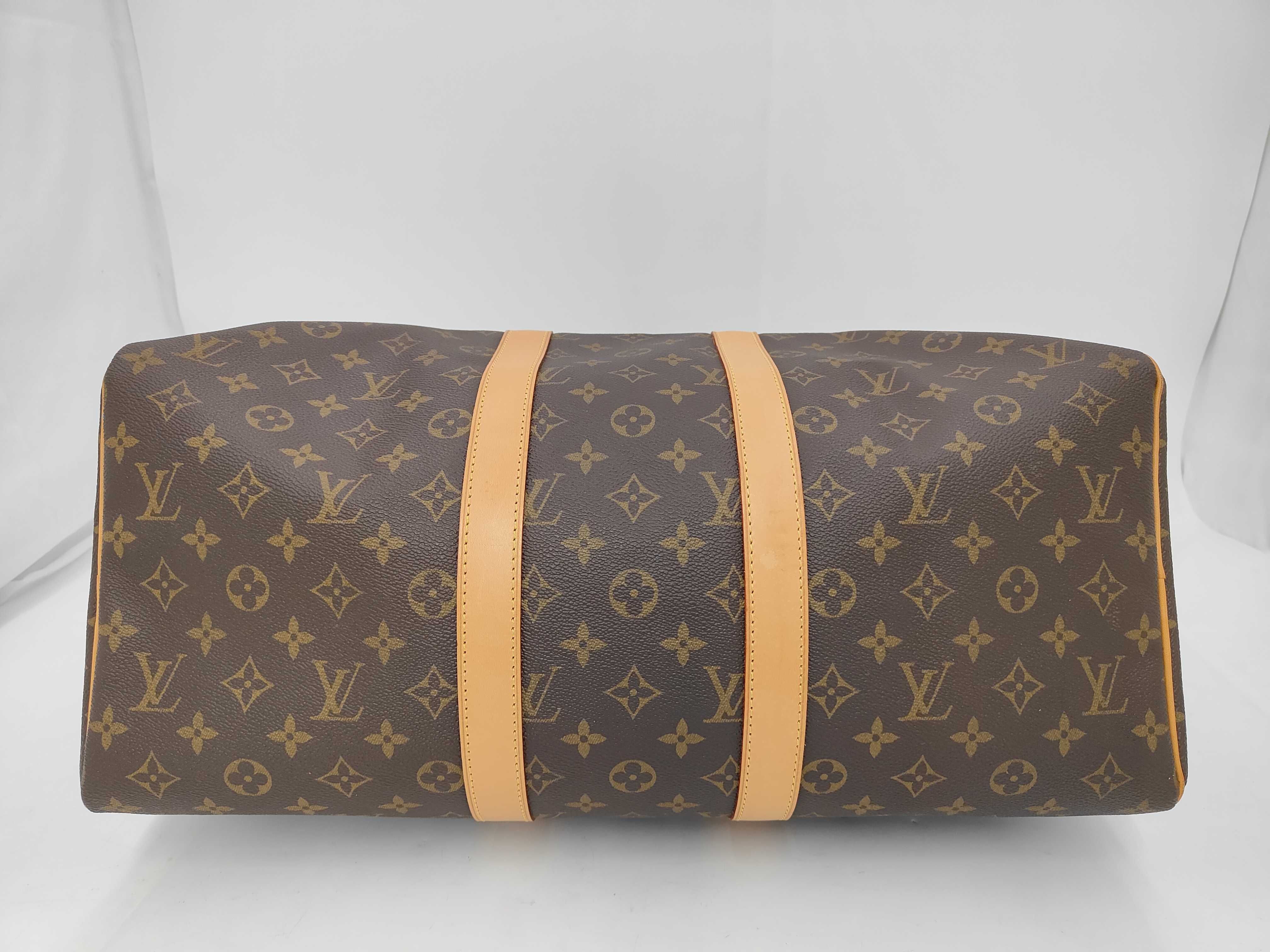 Monogram LV Monogram Keepall 45 Bandoulière M41428 DU3190 Boston Bag — view 9