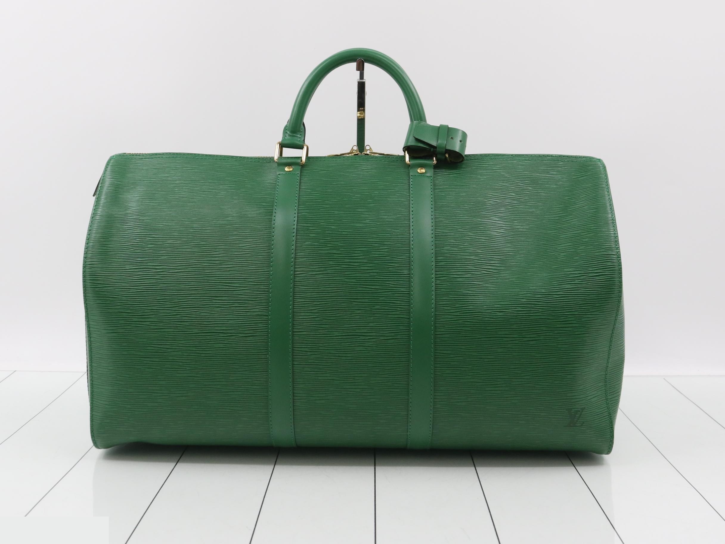 Keepall 50 Borneo Green — view 2