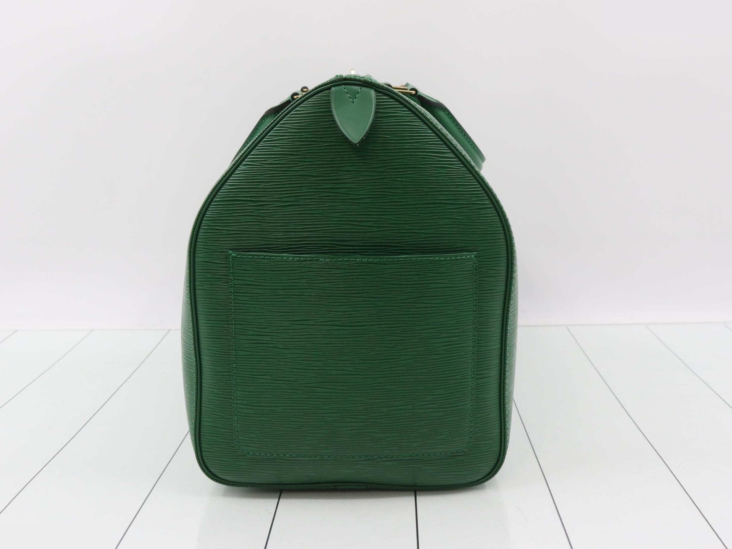 Keepall 50 Borneo Green — view 3