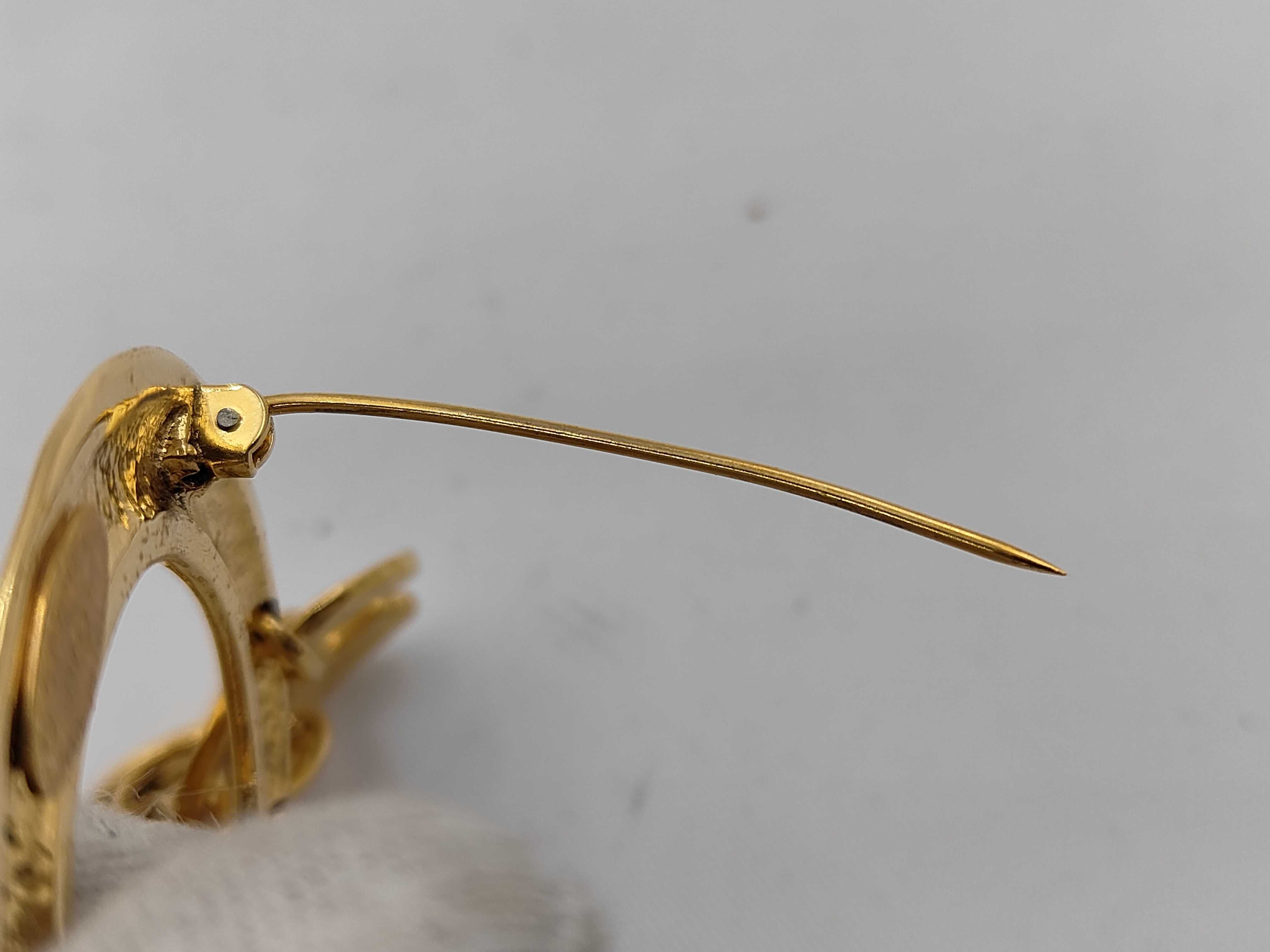 94P Brooch, Five-Link Coco Mark Circle Brooch — view 3