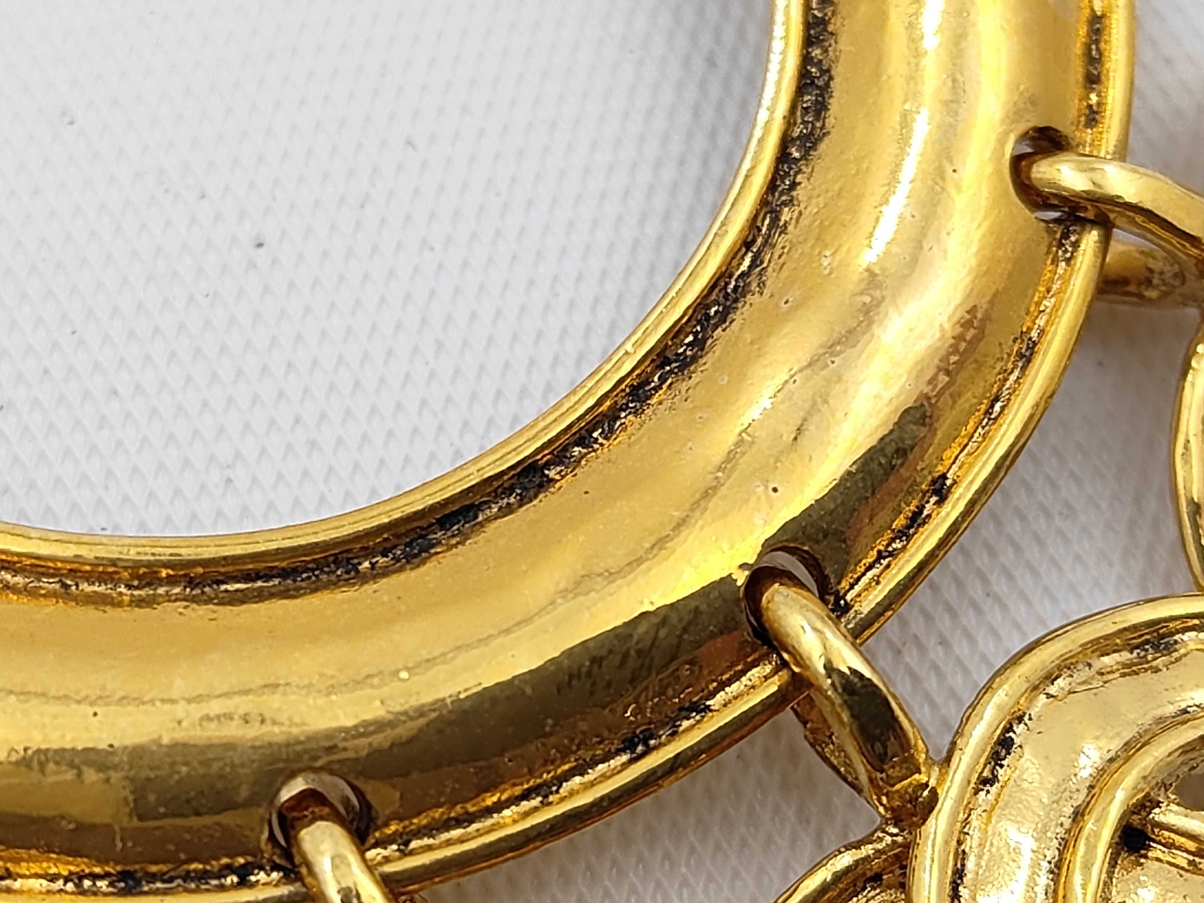 94P Brooch, Five-Link Coco Mark Circle Brooch — view 6
