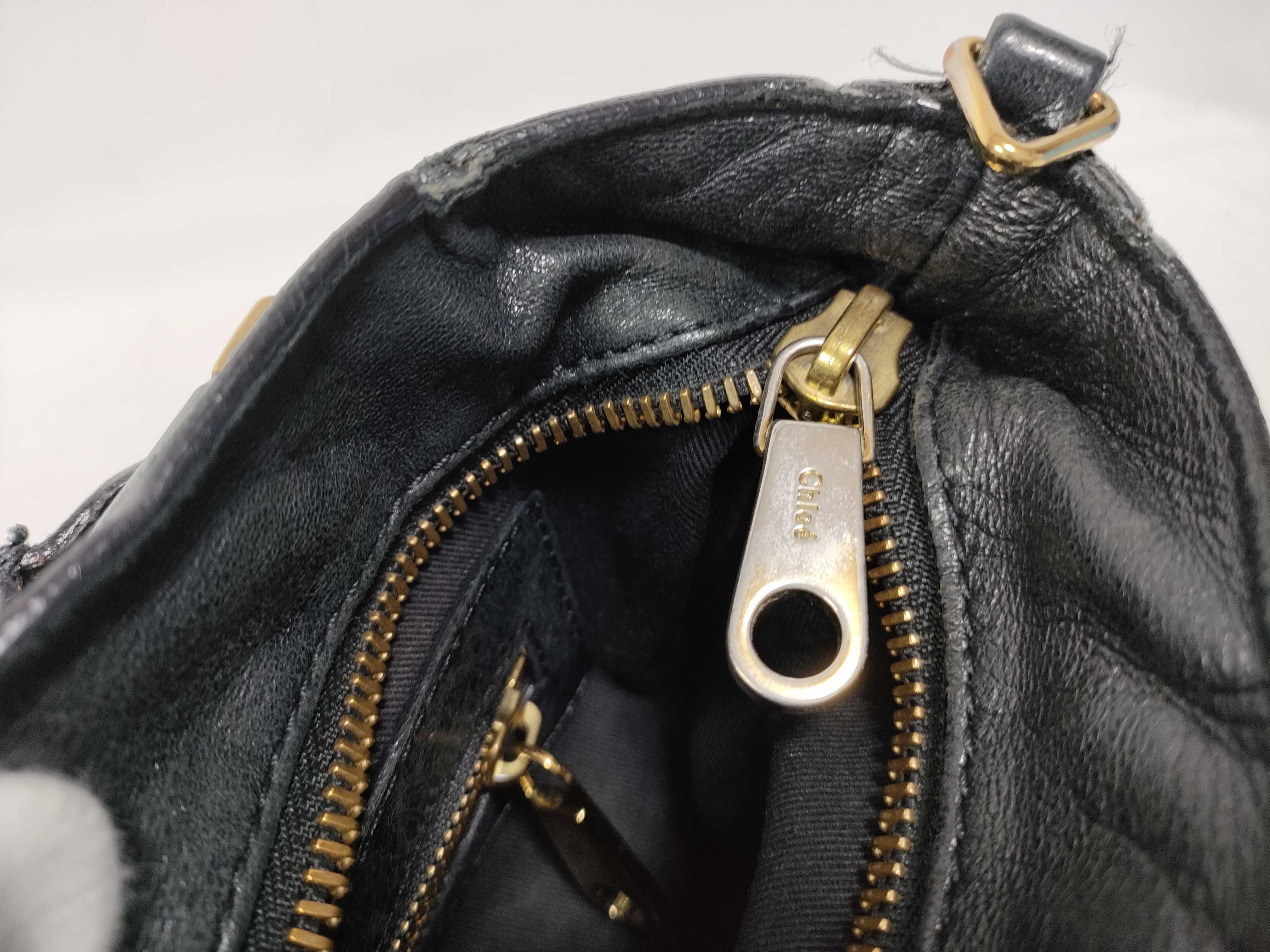 Ethel 2-way Black Handbag Shoulder Bag — view 11