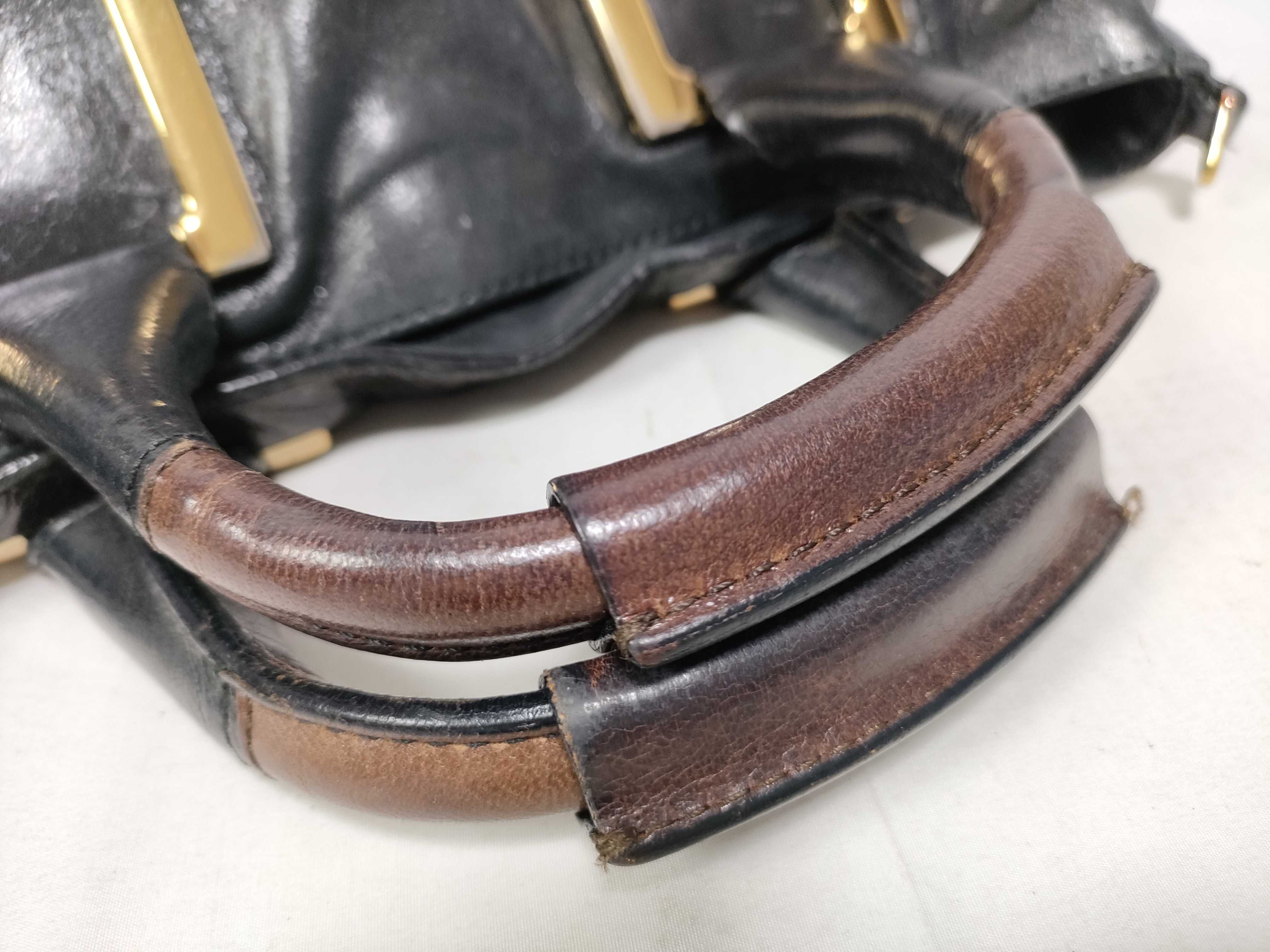Ethel 2-way Black Handbag Shoulder Bag — view 6