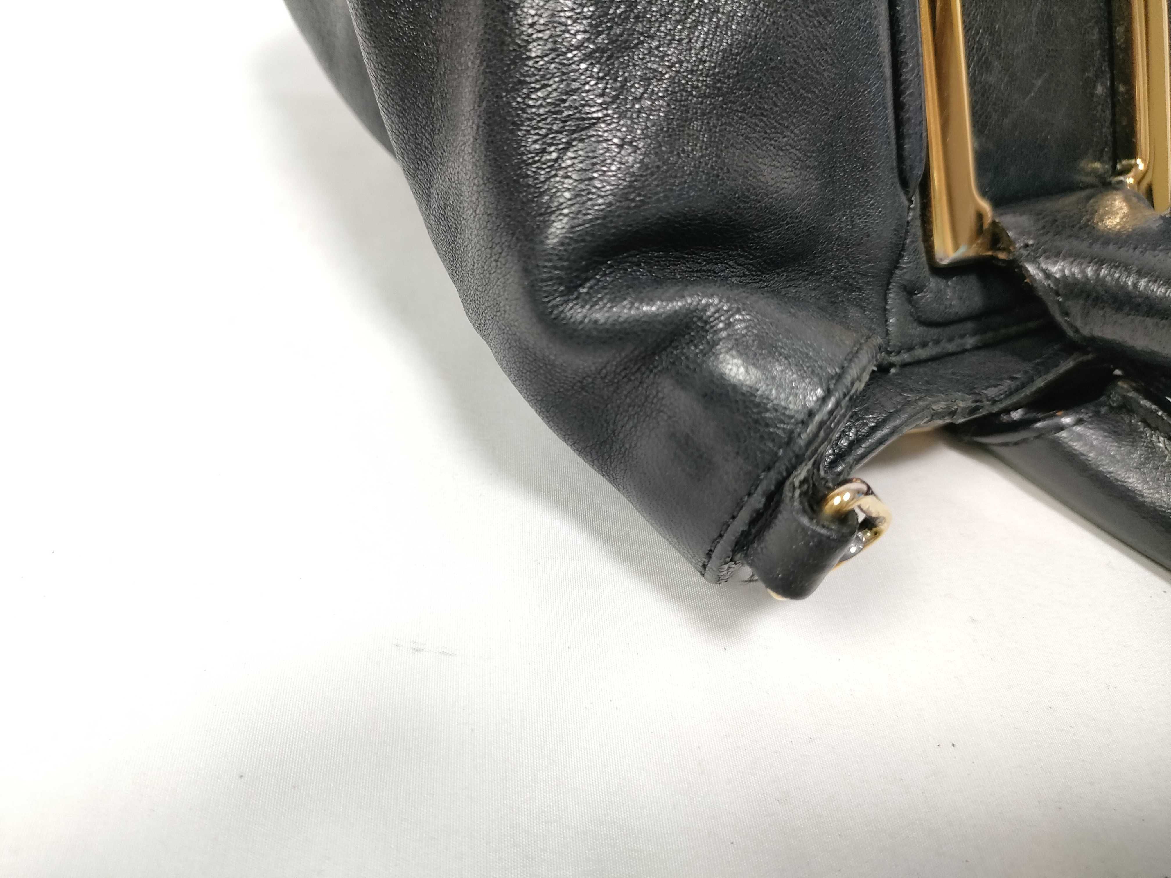 Ethel 2-way Black Handbag Shoulder Bag — view 9