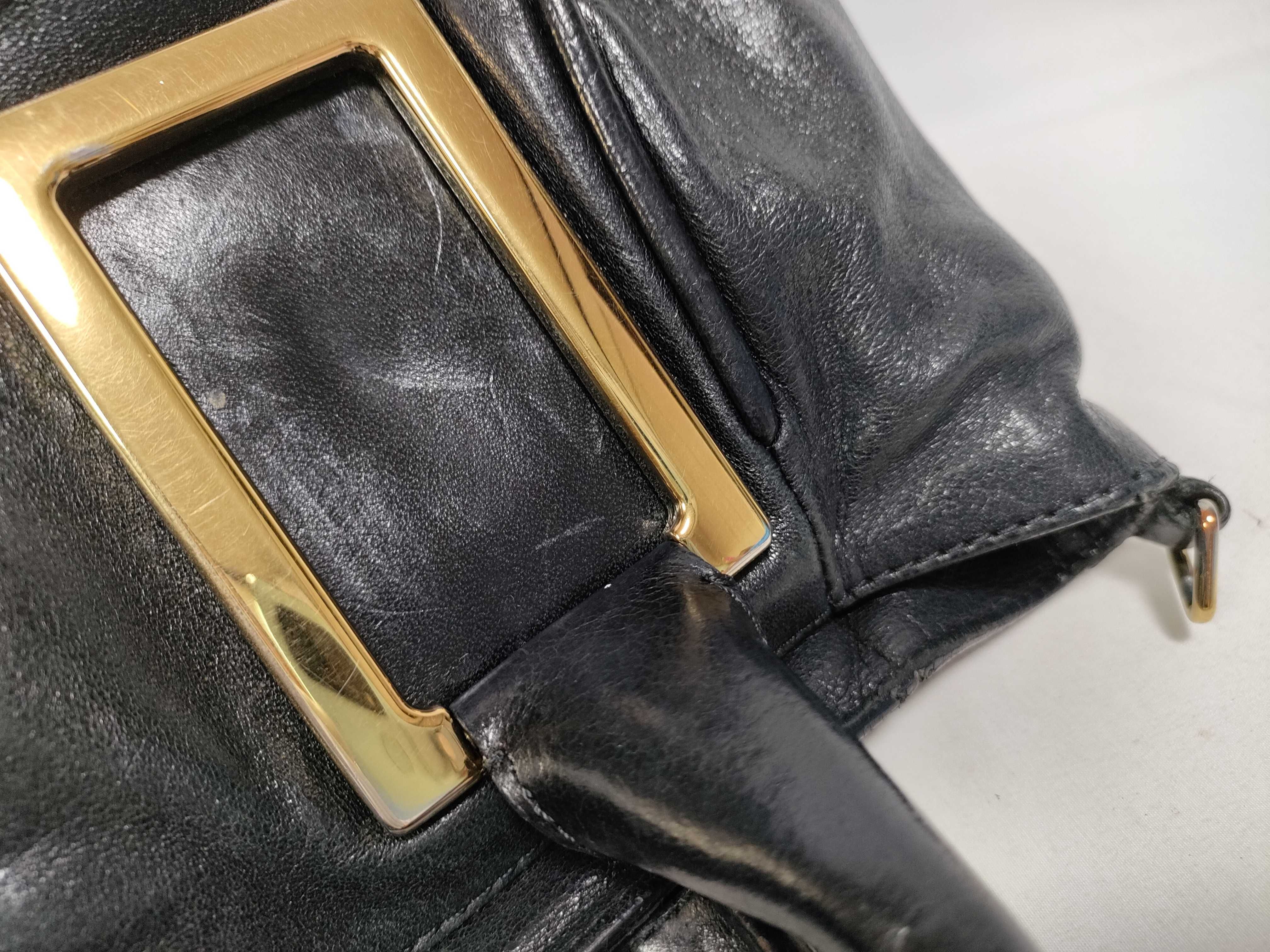 Ethel 2-way Black Handbag Shoulder Bag — view 10