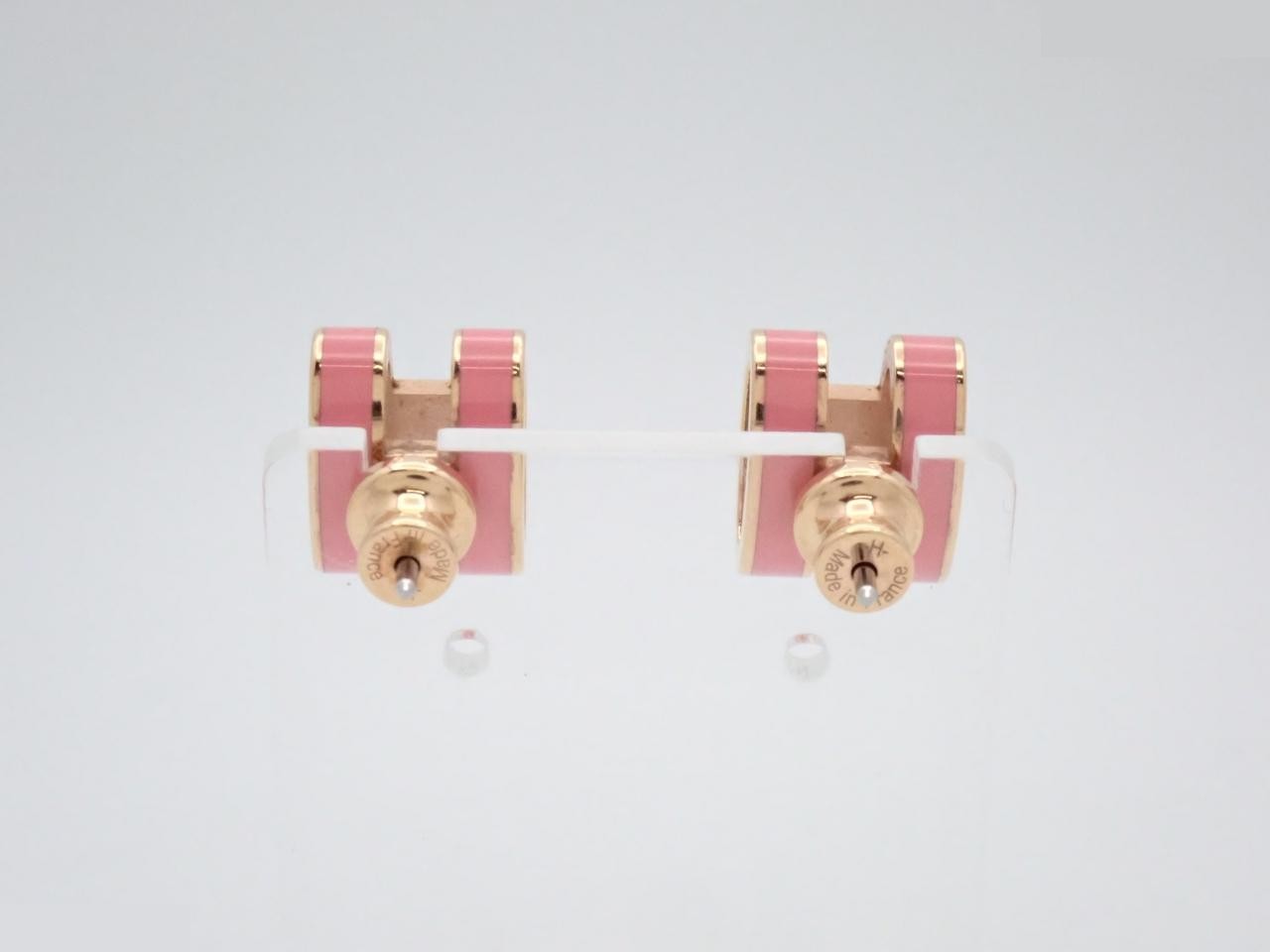 Pop Ash Earrings - Pink & Gold — view 2
