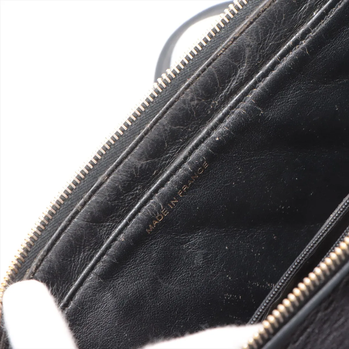 Matelasse Lambskin Chain Backpack Black Gold Hardware 4371685 4th Series — view 14
