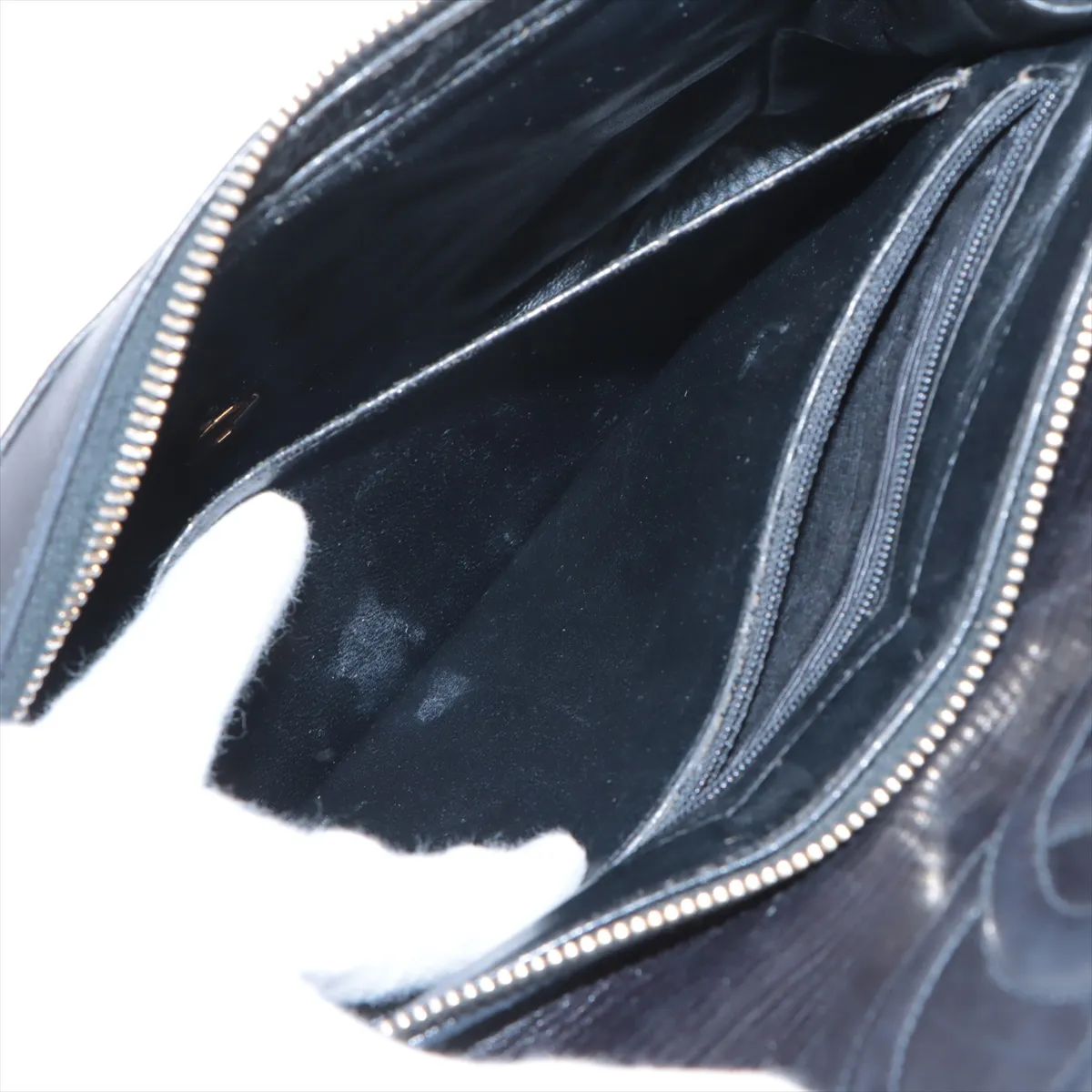 Matelasse Lambskin Chain Backpack Black Gold Hardware 4371685 4th Series — view 9