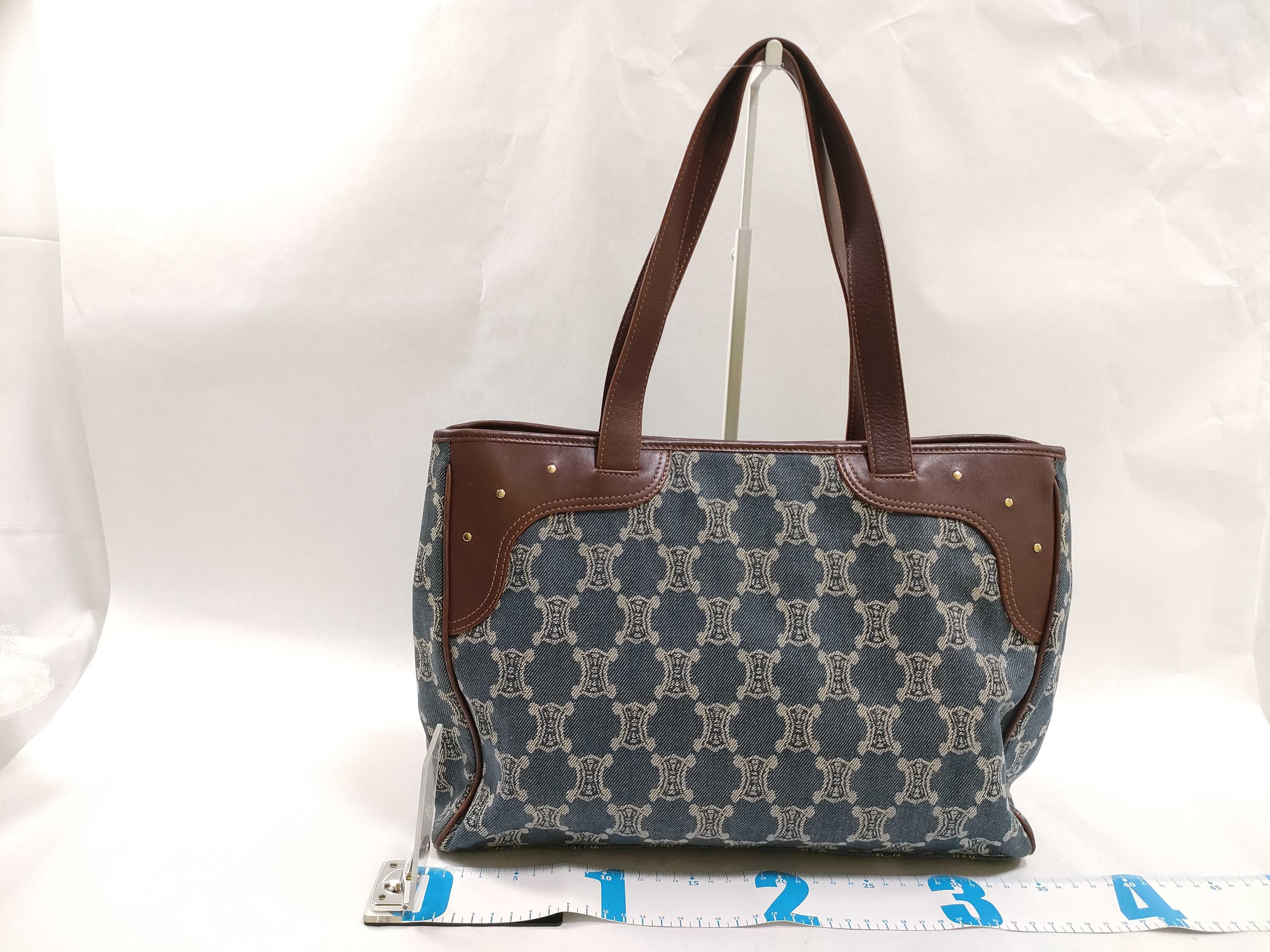 denim tote bag — view 2