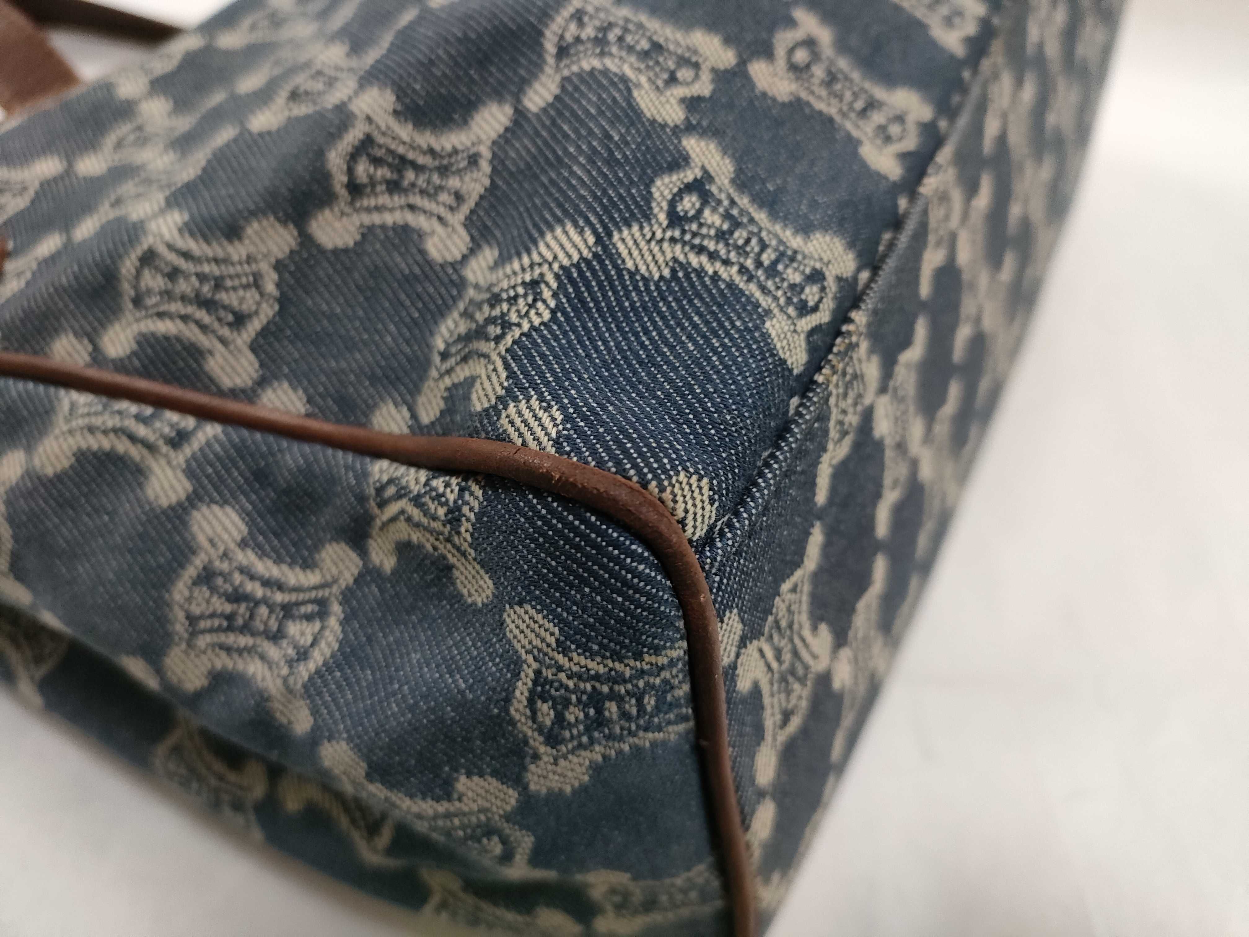 denim tote bag — view 6