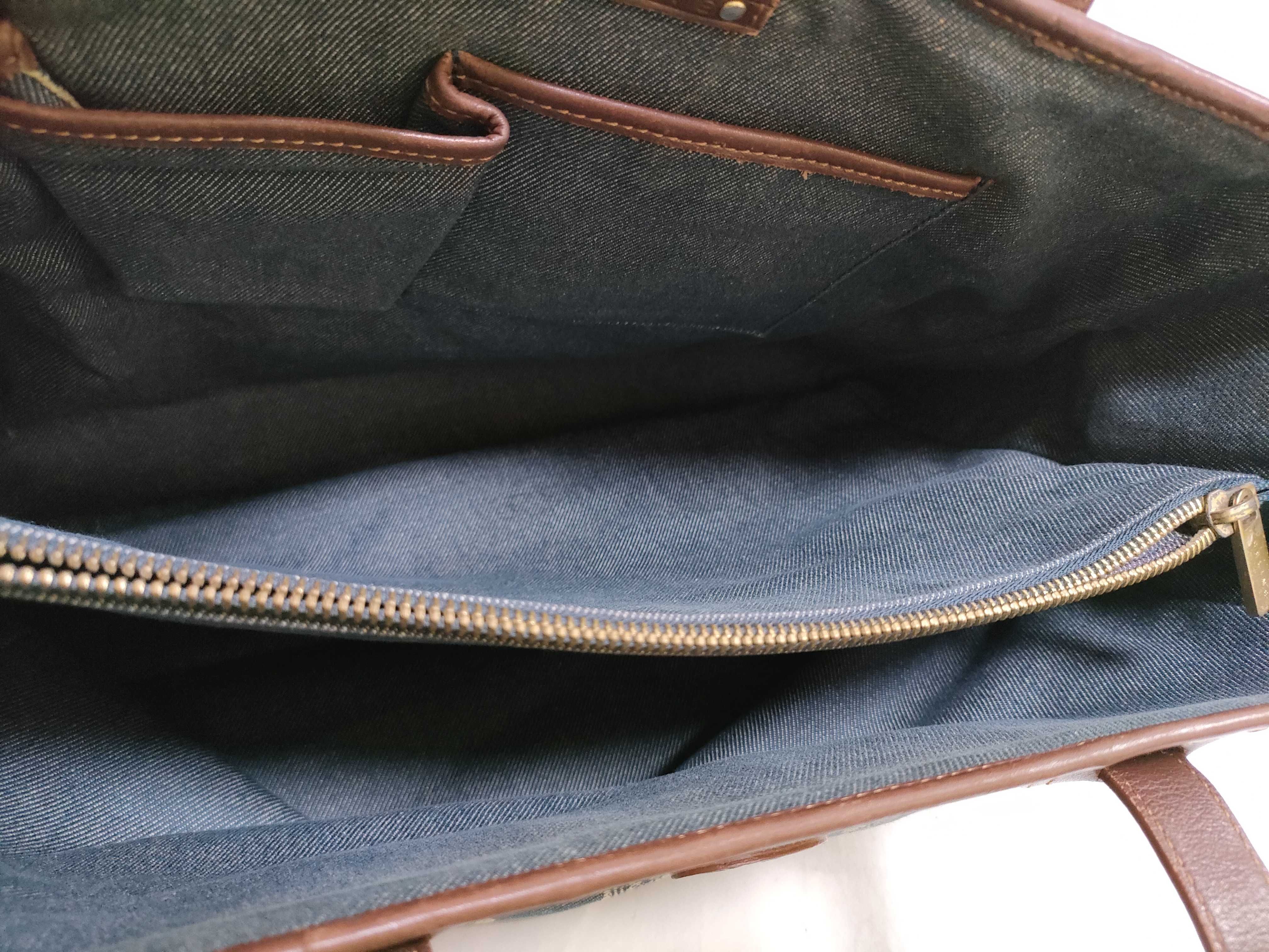denim tote bag — view 8