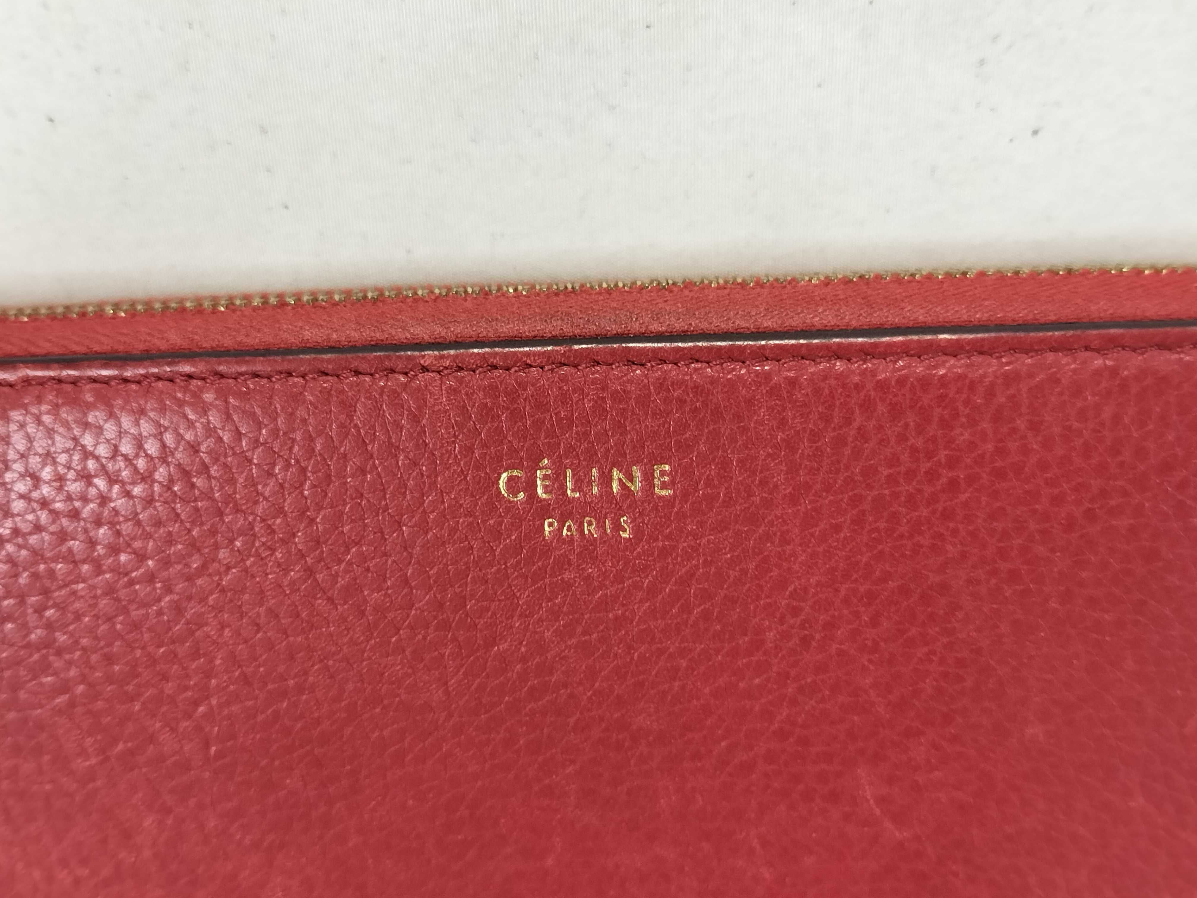 long wallet, red wallet — view 2