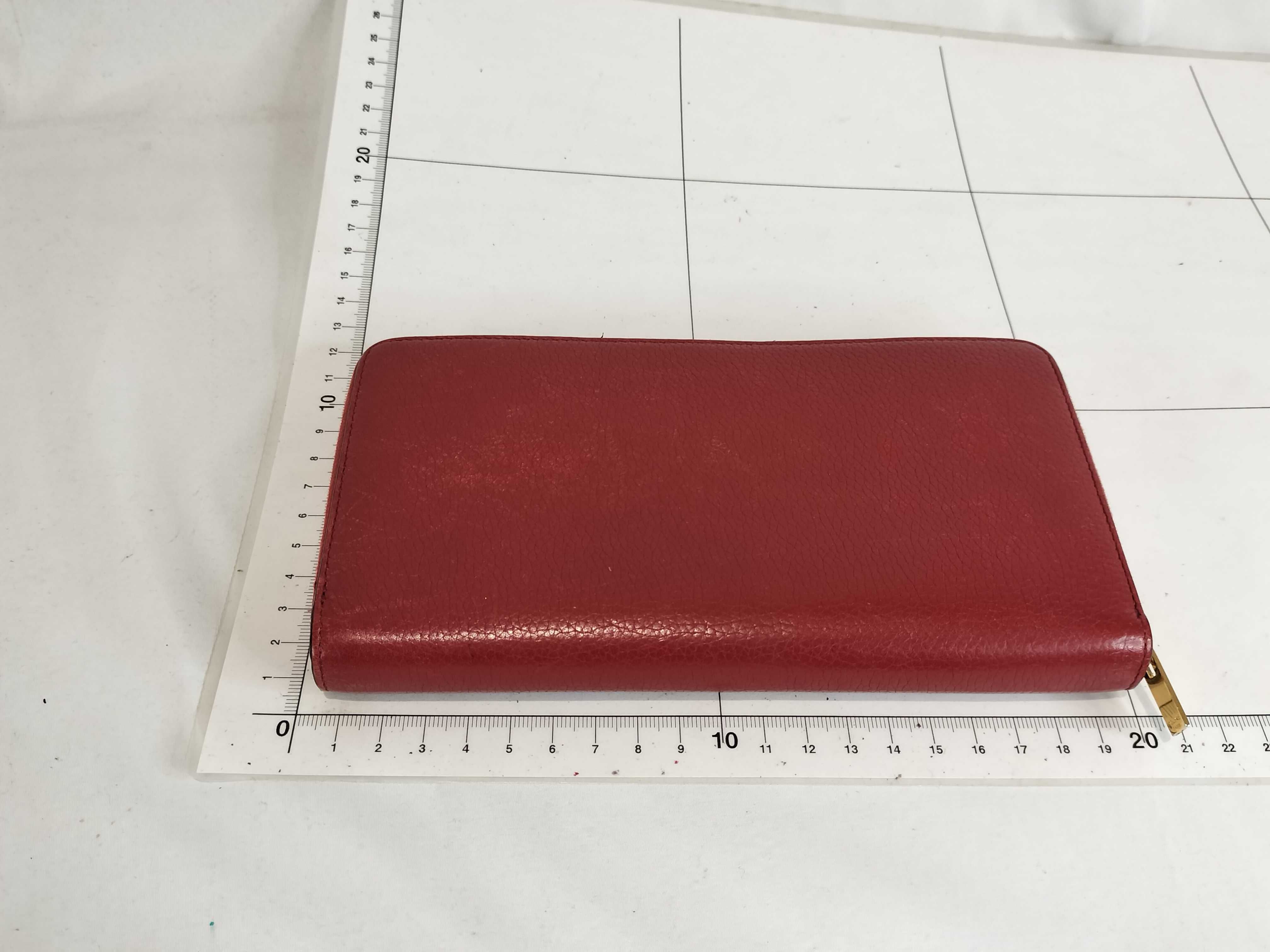 long wallet, red wallet — view 3